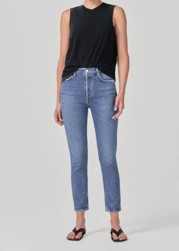 Nico High Rise Slim Fit (STRETCH) in Cycle sold by Agolde