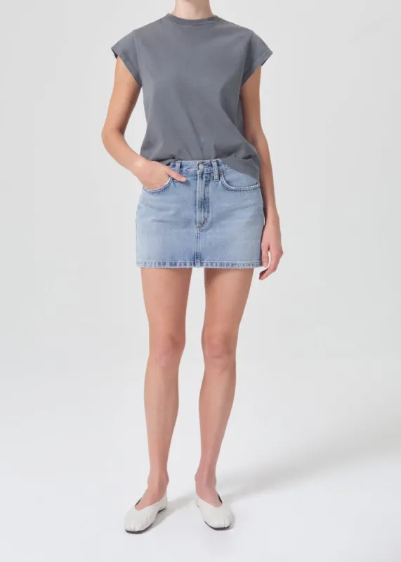 Liv Mini Skirt in Revival sold by Agolde