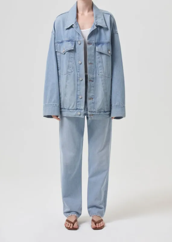 Wayne Jacket in Resent sold by Agolde