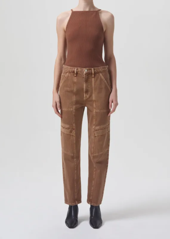 Mina Tank in Beeswax sold by Agolde