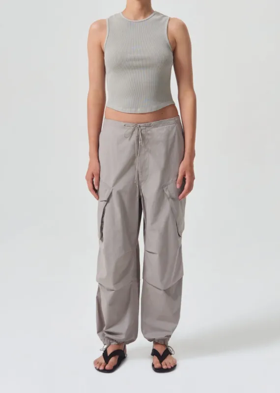Ginerva Cargo Pant in Drab made by Agolde