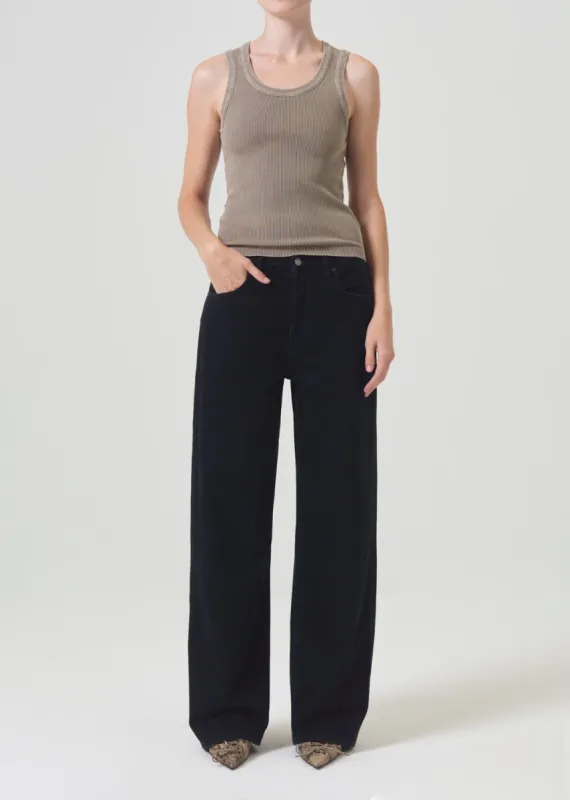 Low Slung Baggy 33" Puddle in Crushed sold by Agolde