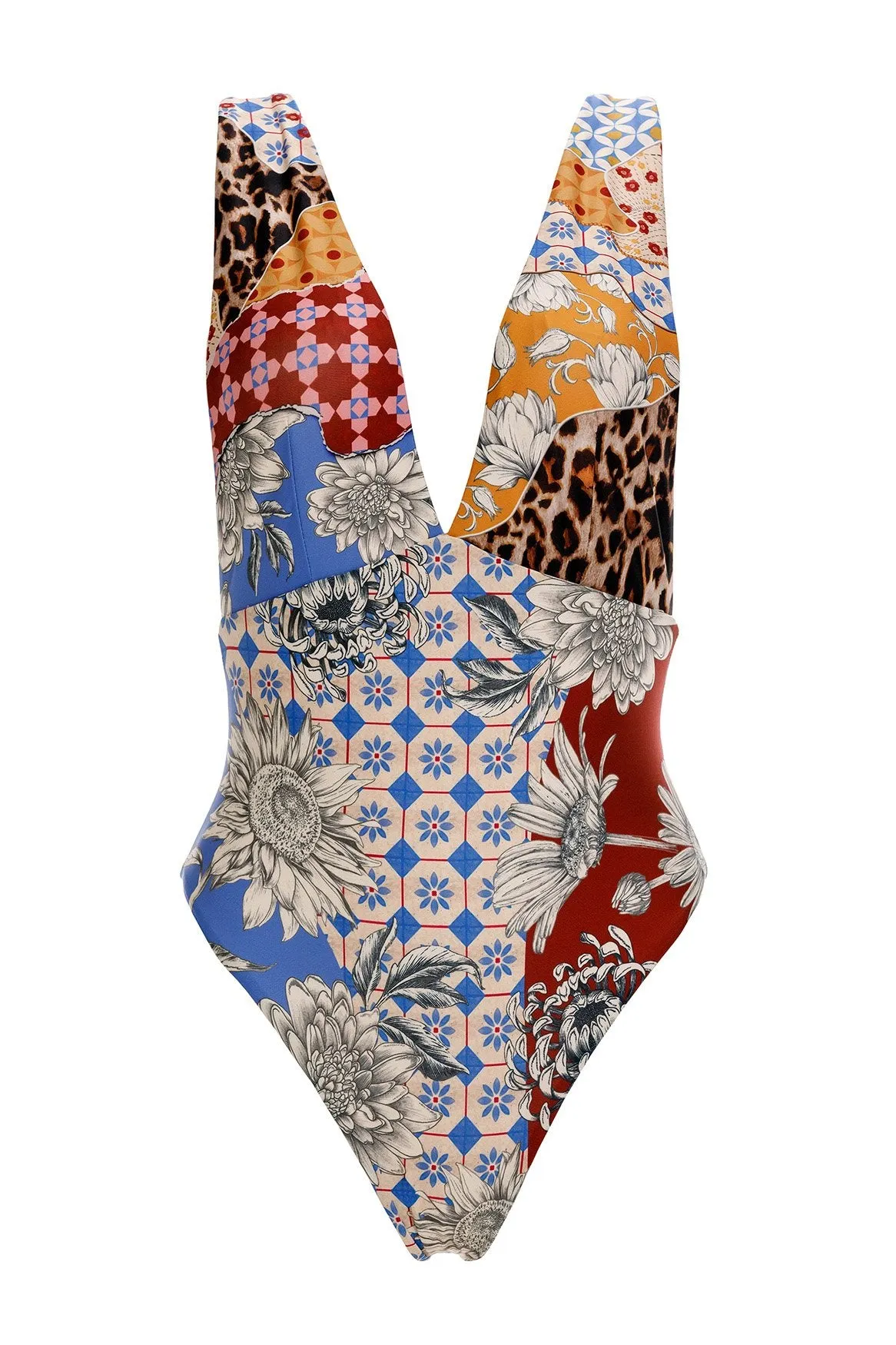Tulipa One Piece Swimsuit sold by Agua Bendita product image thumbnail 3