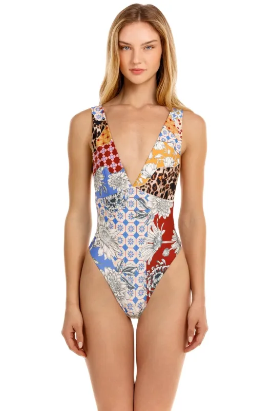 Tulipa One Piece Swimsuit sold by Agua Bendita