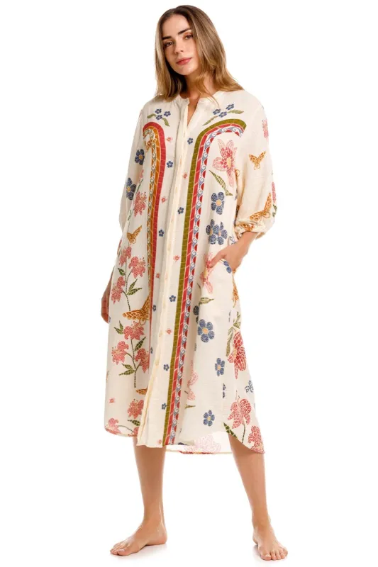 Clavelina Tunic Cover Up made by Agua Bendita