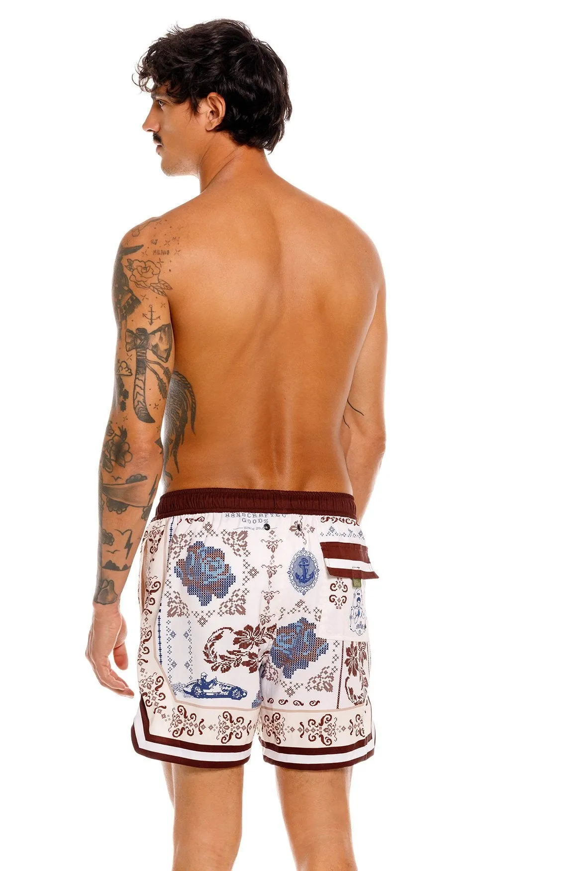 Dan Men’s Swim Trunks sold by Agua Bendita product image thumbnail 3