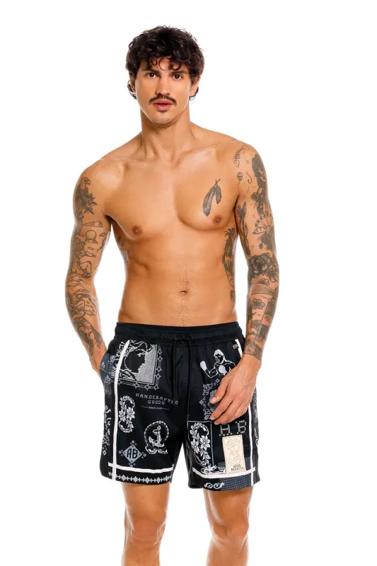 Fredie Men’s Swim Trunks sold by Agua Bendita