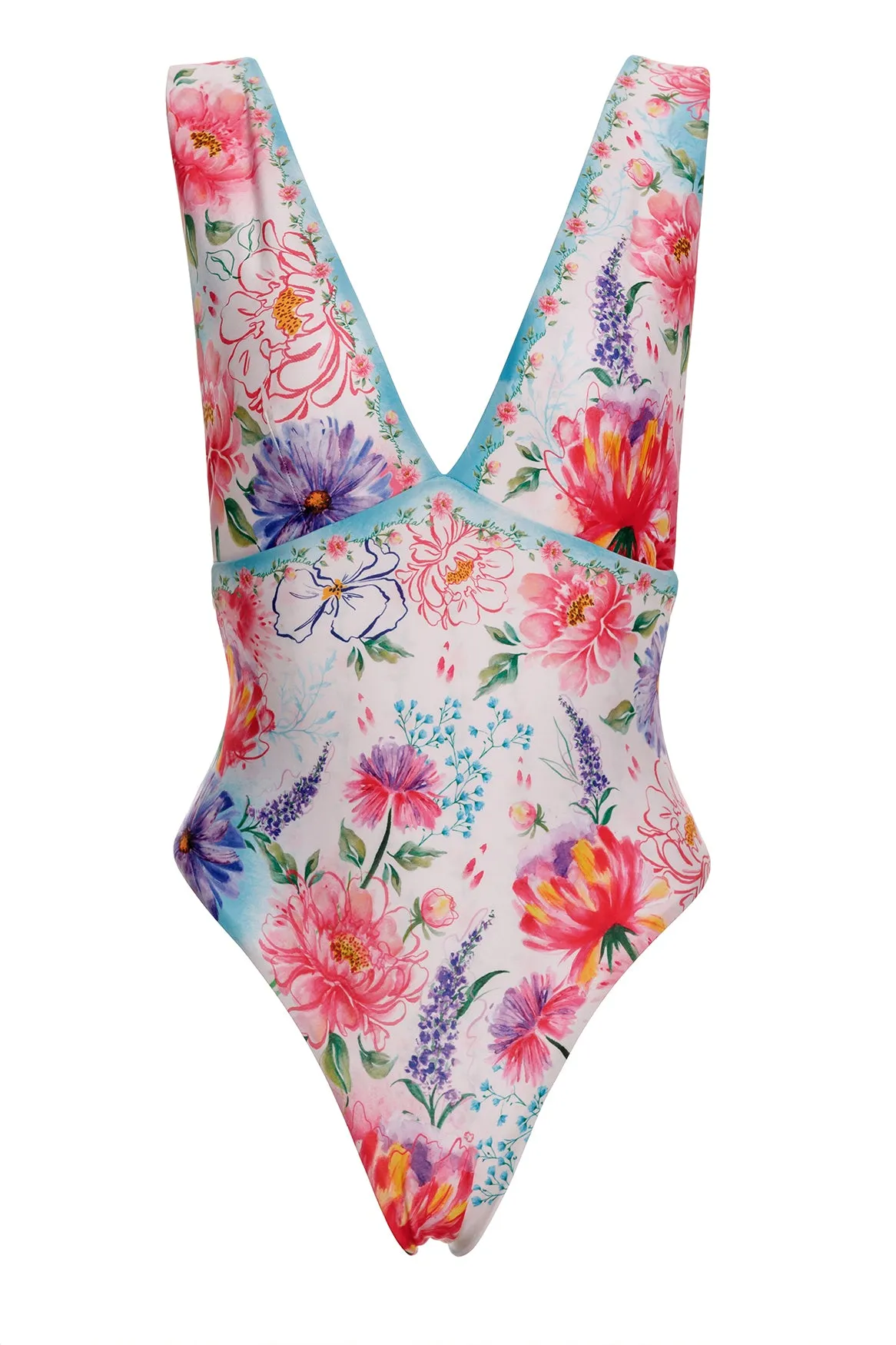 Tulipa One Piece Swimsuit sold by Agua Bendita product image thumbnail 3