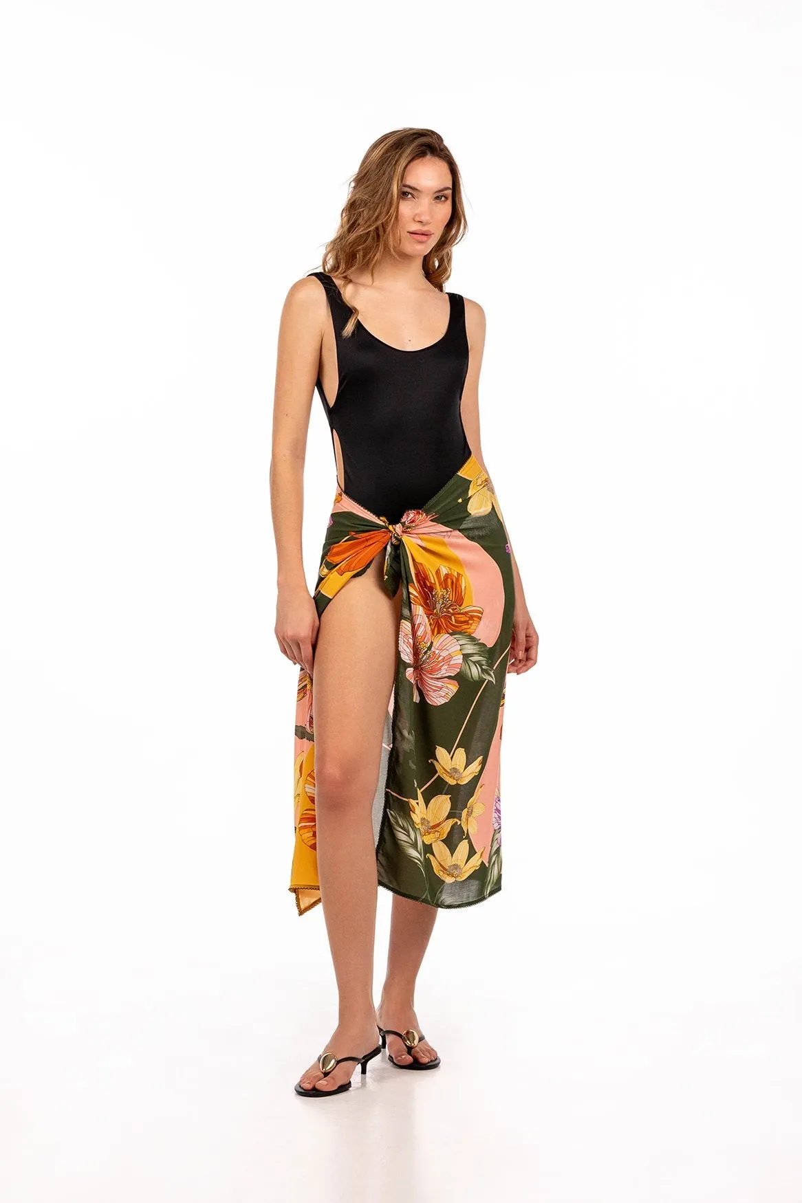 Marine Pareo Cover-up sold by Agua Bendita