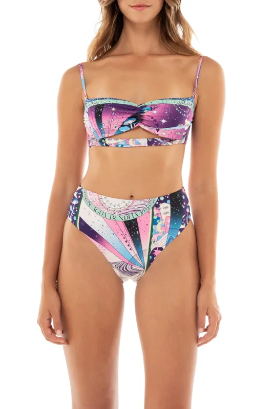 Fuzzy Bikini Top sold by Agua Bendita