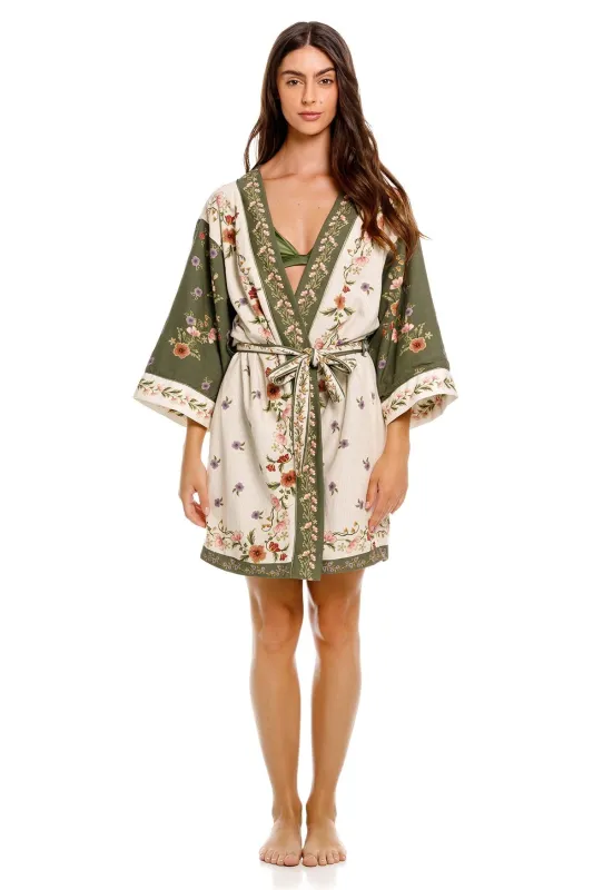 Silvana Towel Cover-up Kimono made by Aura