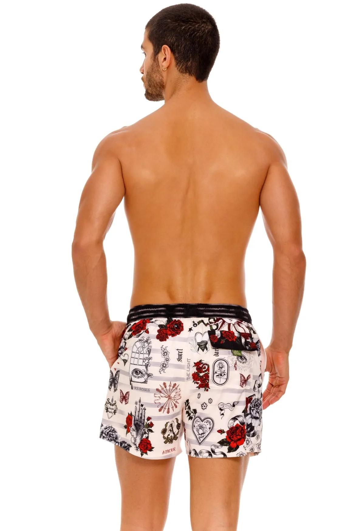 Cassius Men's Swim Trunks sold by Agua Bendita product image thumbnail 3