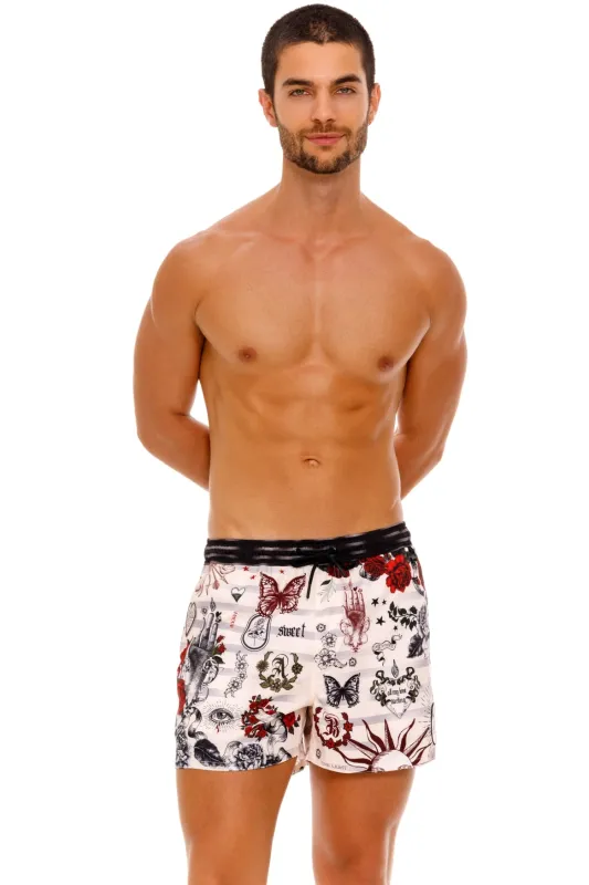 Cassius Men's Swim Trunks made by Agua Bendita