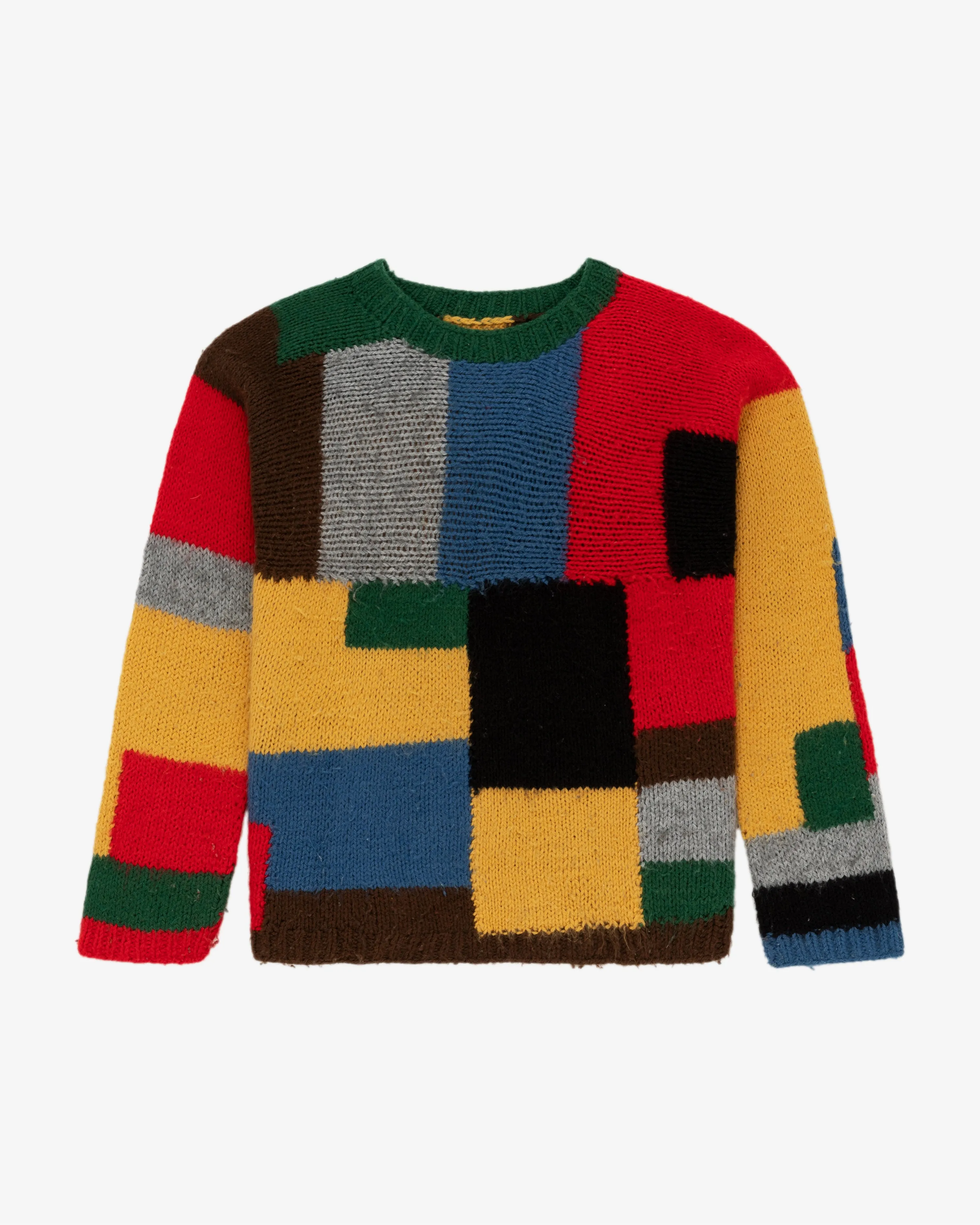 Vintage Patchwork Sweater sold by Aime Leon Dore product image thumbnail 2