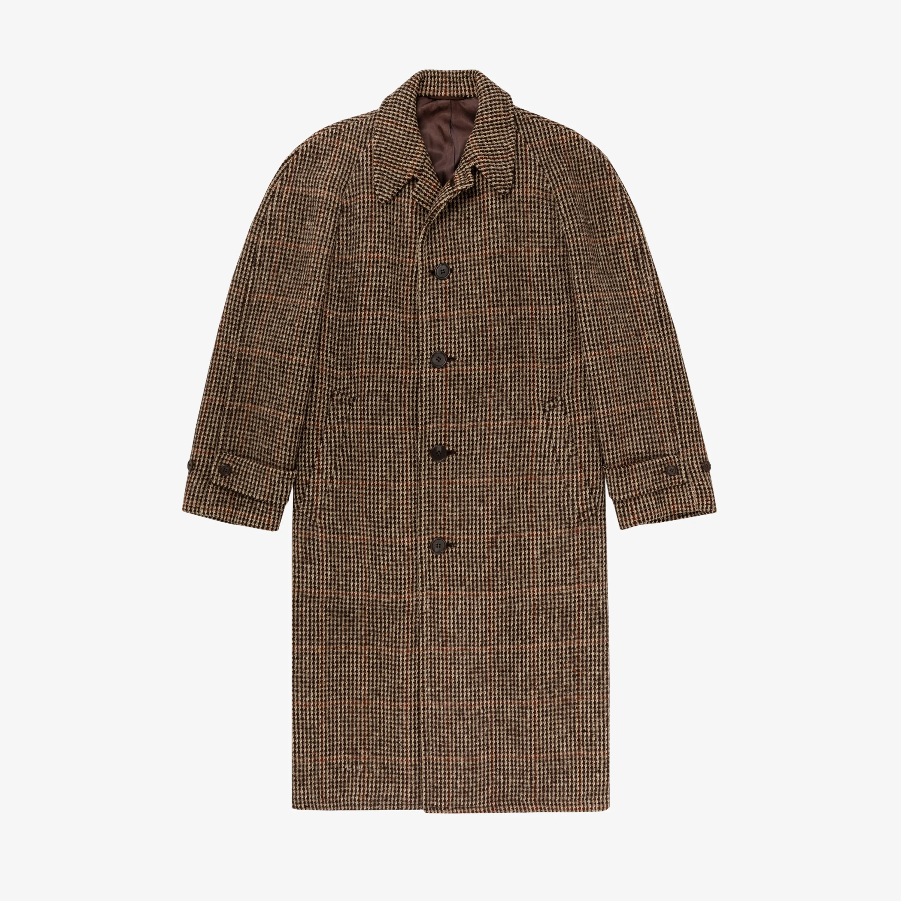Martin's Plaid Topcoat sold by Aime Leon Dore