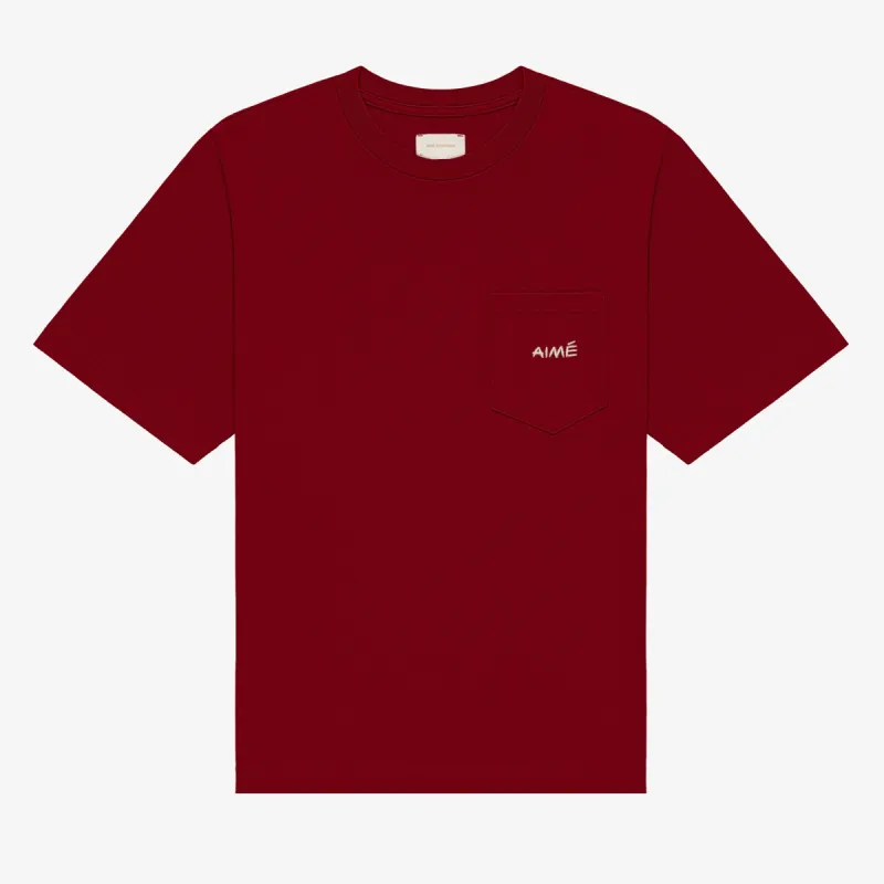 Embroidered Aimé Pocket Tee sold by Aime Leon Dore
