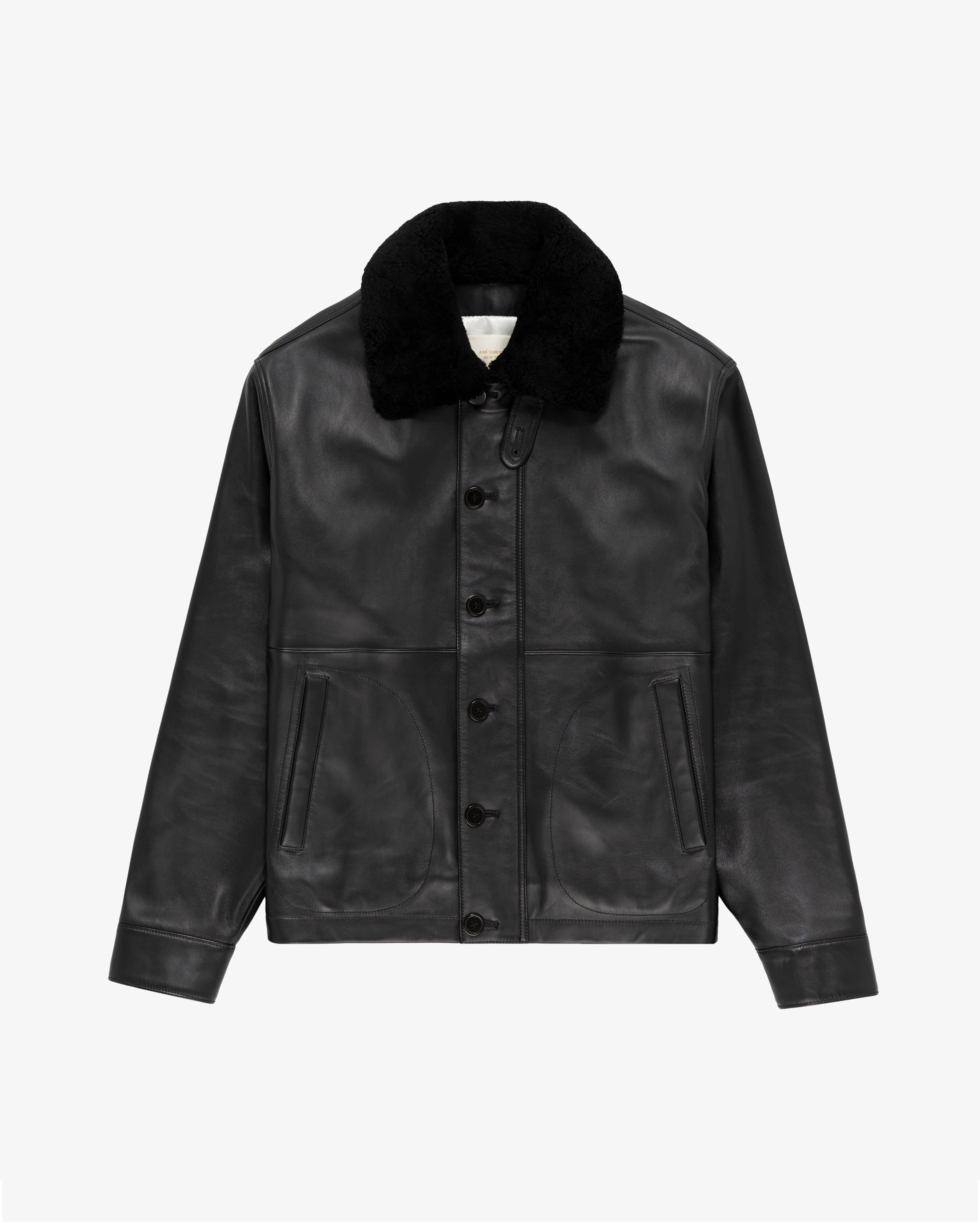 Leather N-1 Deck Jacket sold by Aime Leon Dore product image thumbnail 2