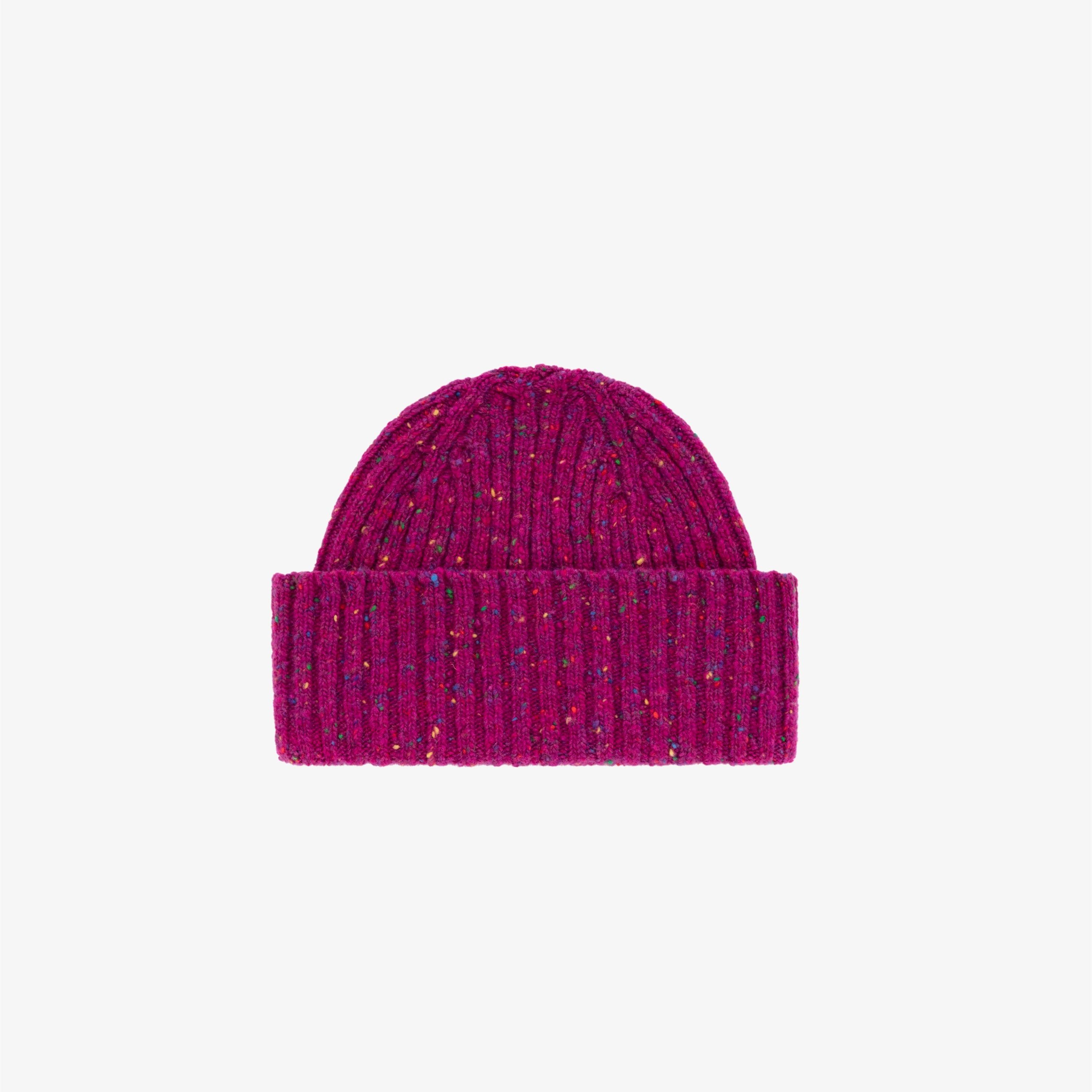 ALD / Drake's Donegal Ribbed Knit Beanie sold by Aime Leon Dore
