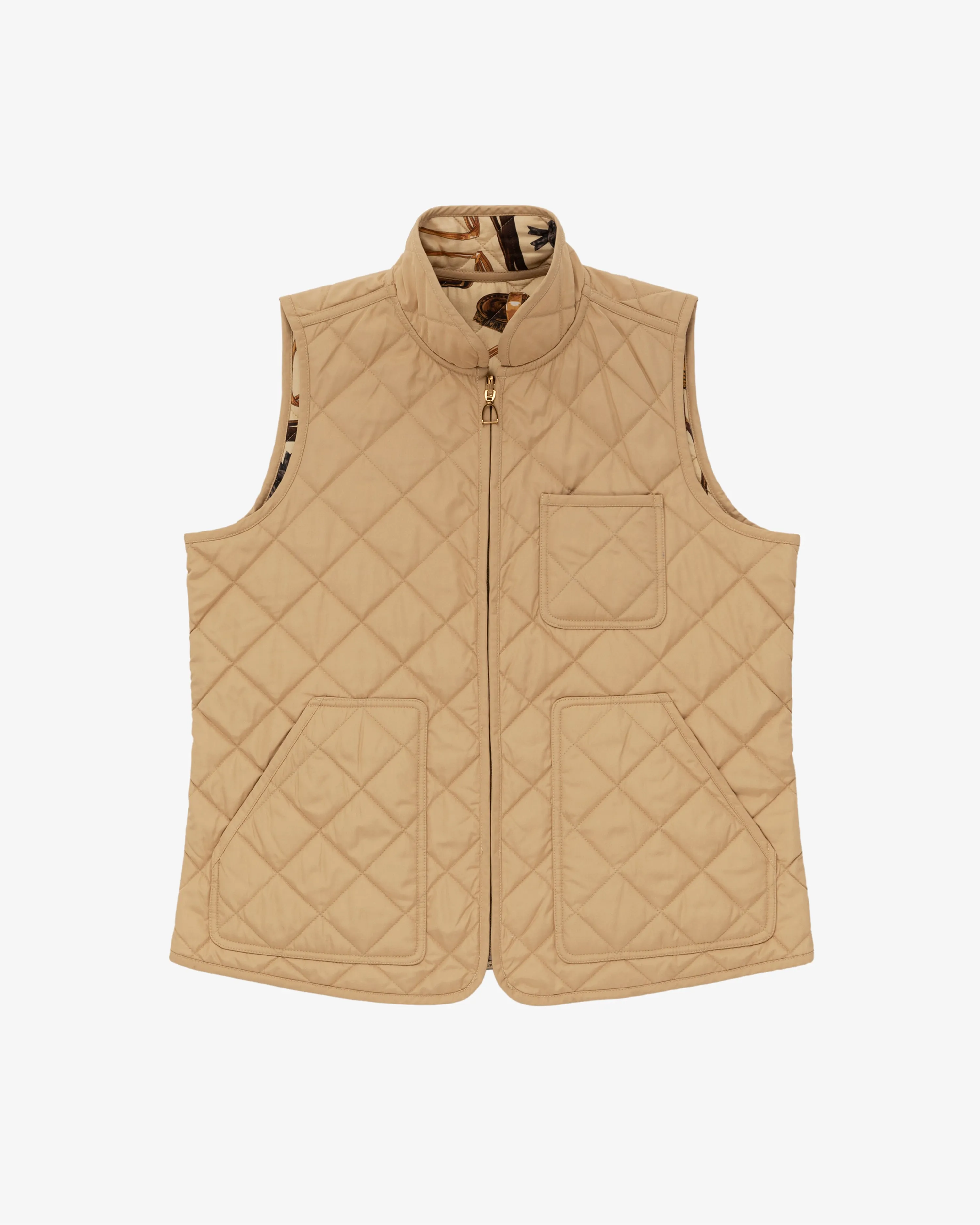 Vintage Polo Reversible Quilted Vest sold by Aime Leon Dore product image thumbnail 3