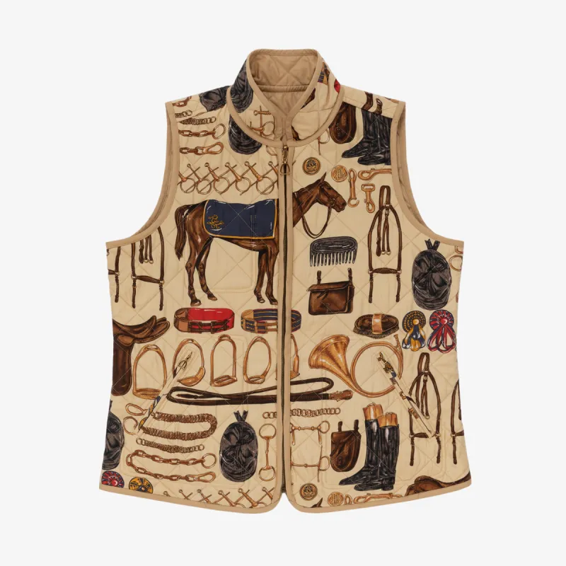 Vintage Polo Reversible Quilted Vest sold by Aime Leon Dore