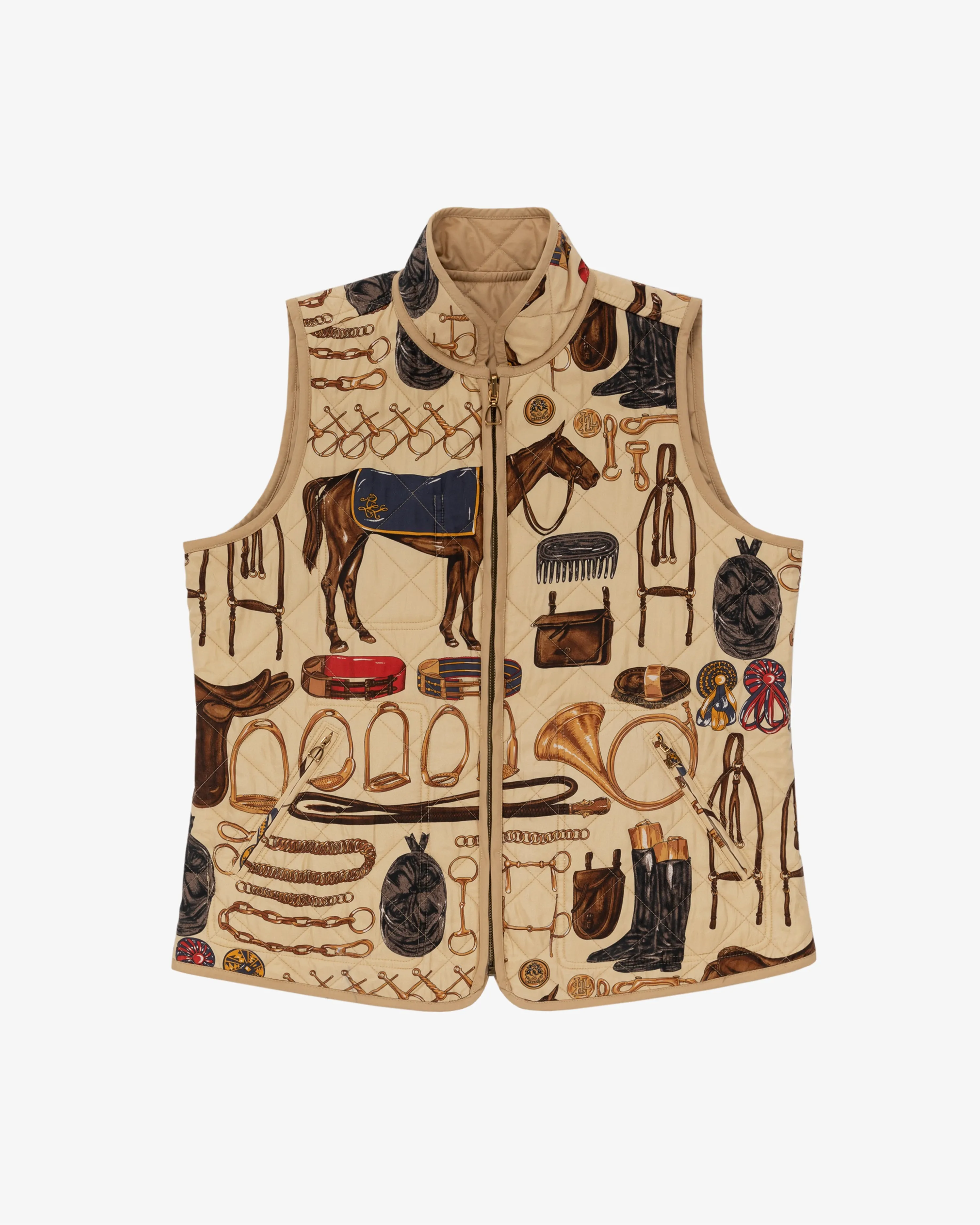 Vintage Polo Reversible Quilted Vest sold by Aime Leon Dore product image thumbnail 2