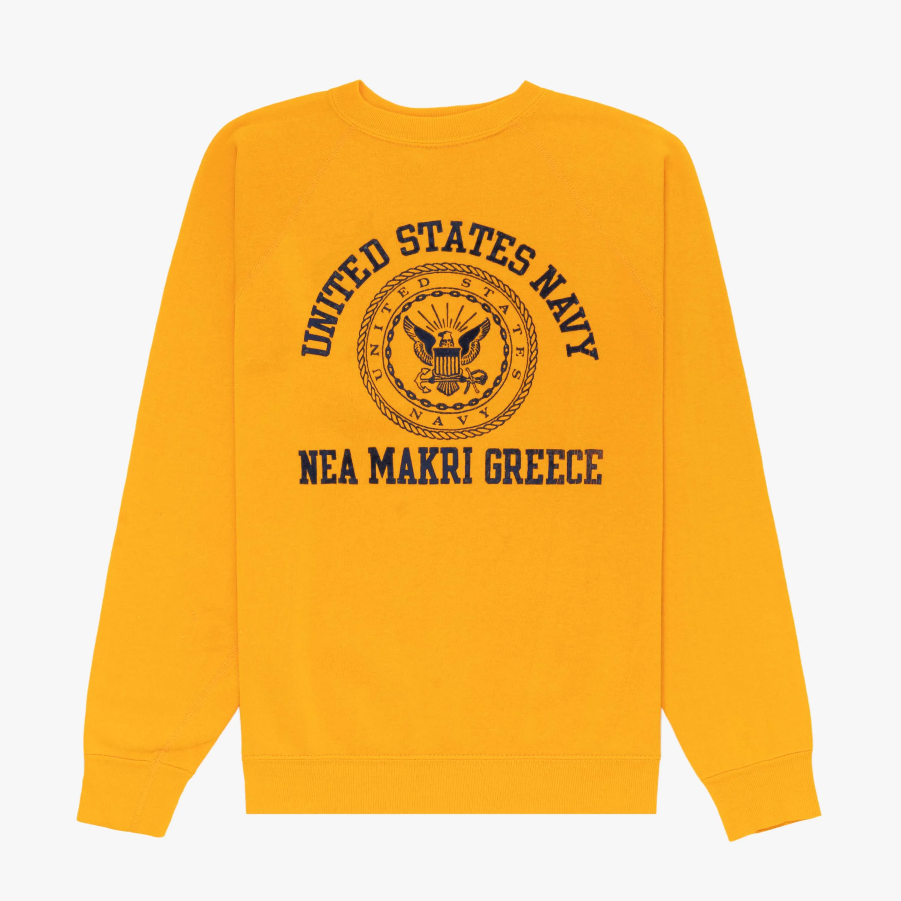 Vintage US Navy Greece Sweatshirt sold by Aime Leon Dore