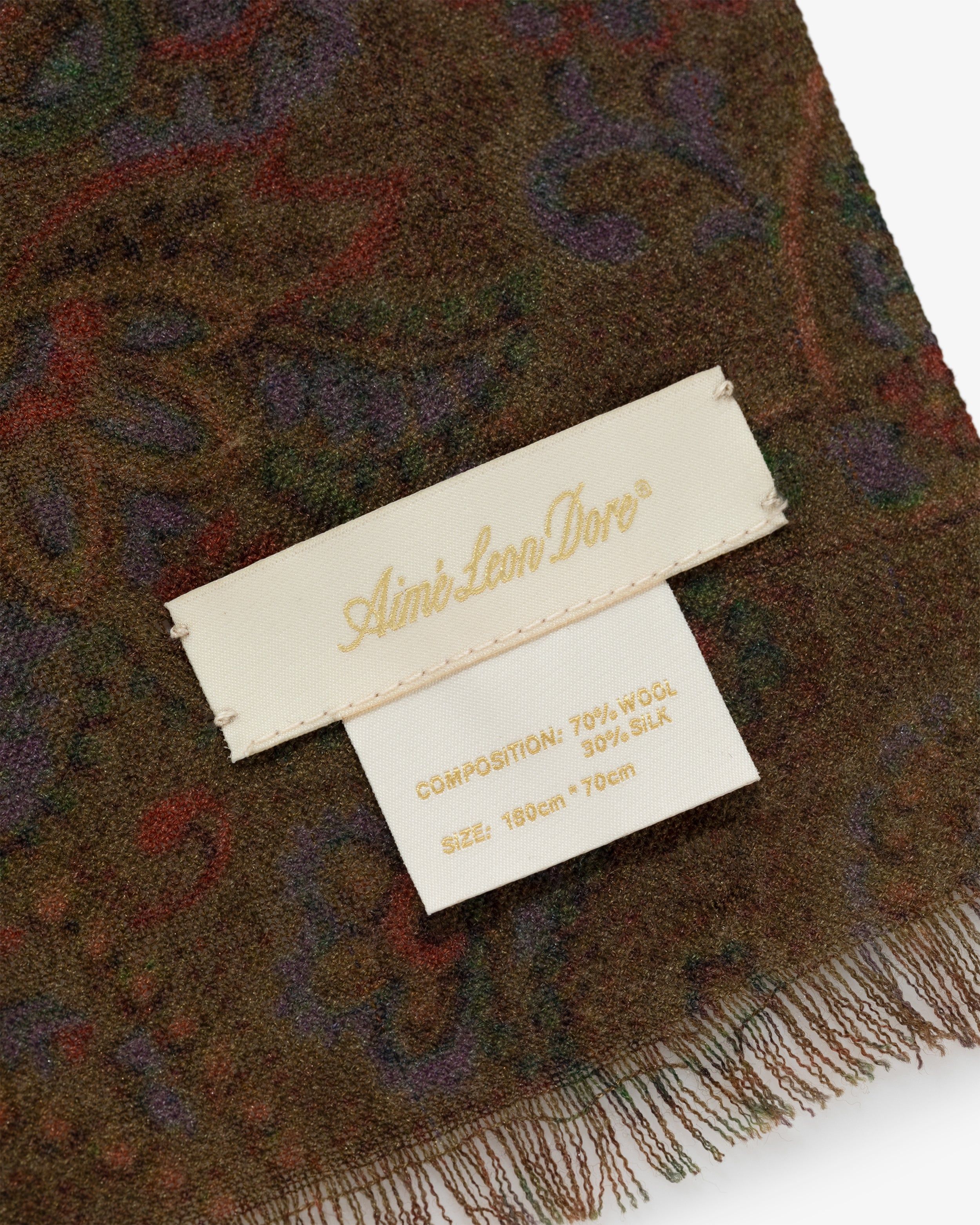 Printed Scarf sold by Aime Leon Dore product image thumbnail 4