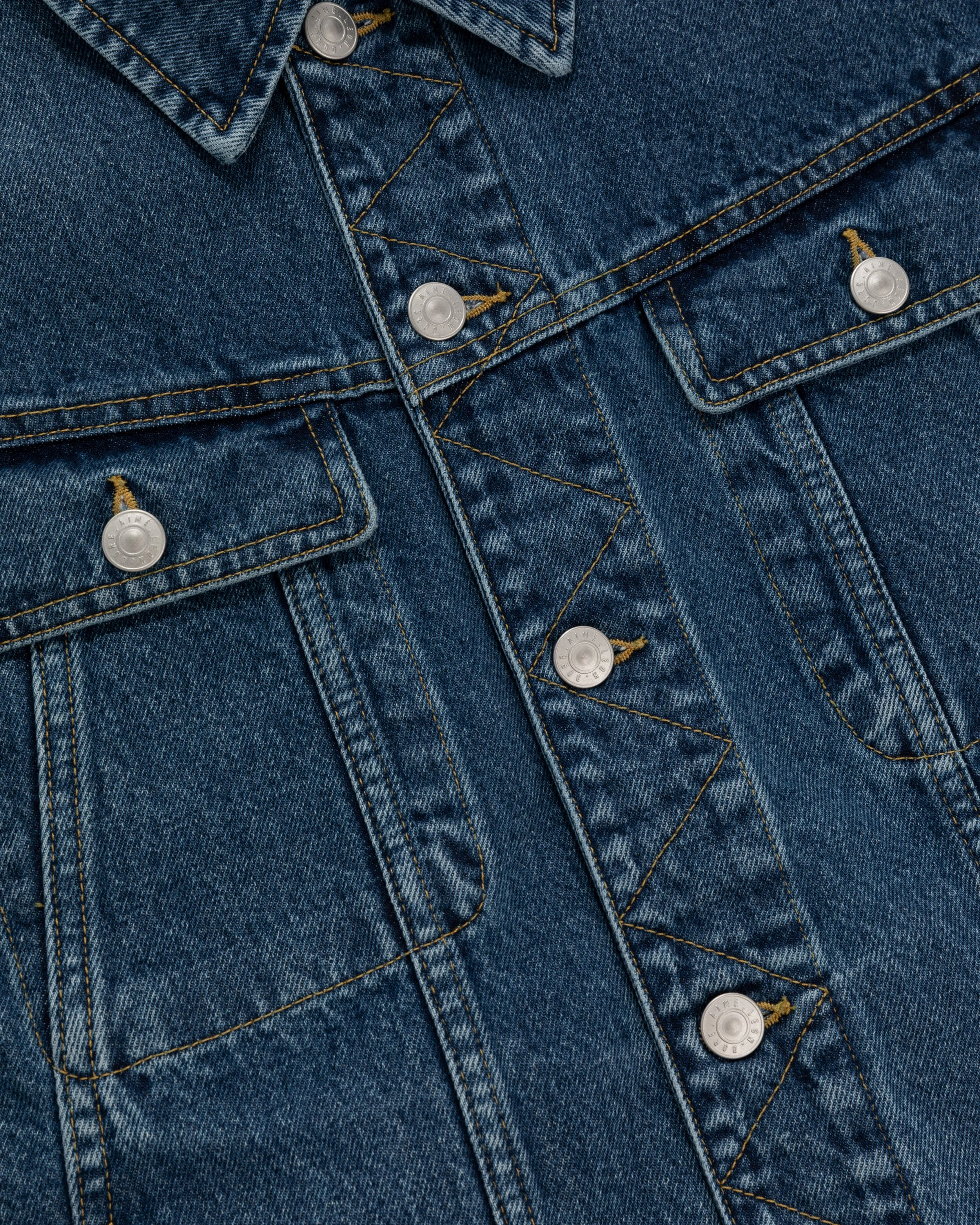 Denim Trucker Jacket sold by Aime Leon Dore product image thumbnail 4