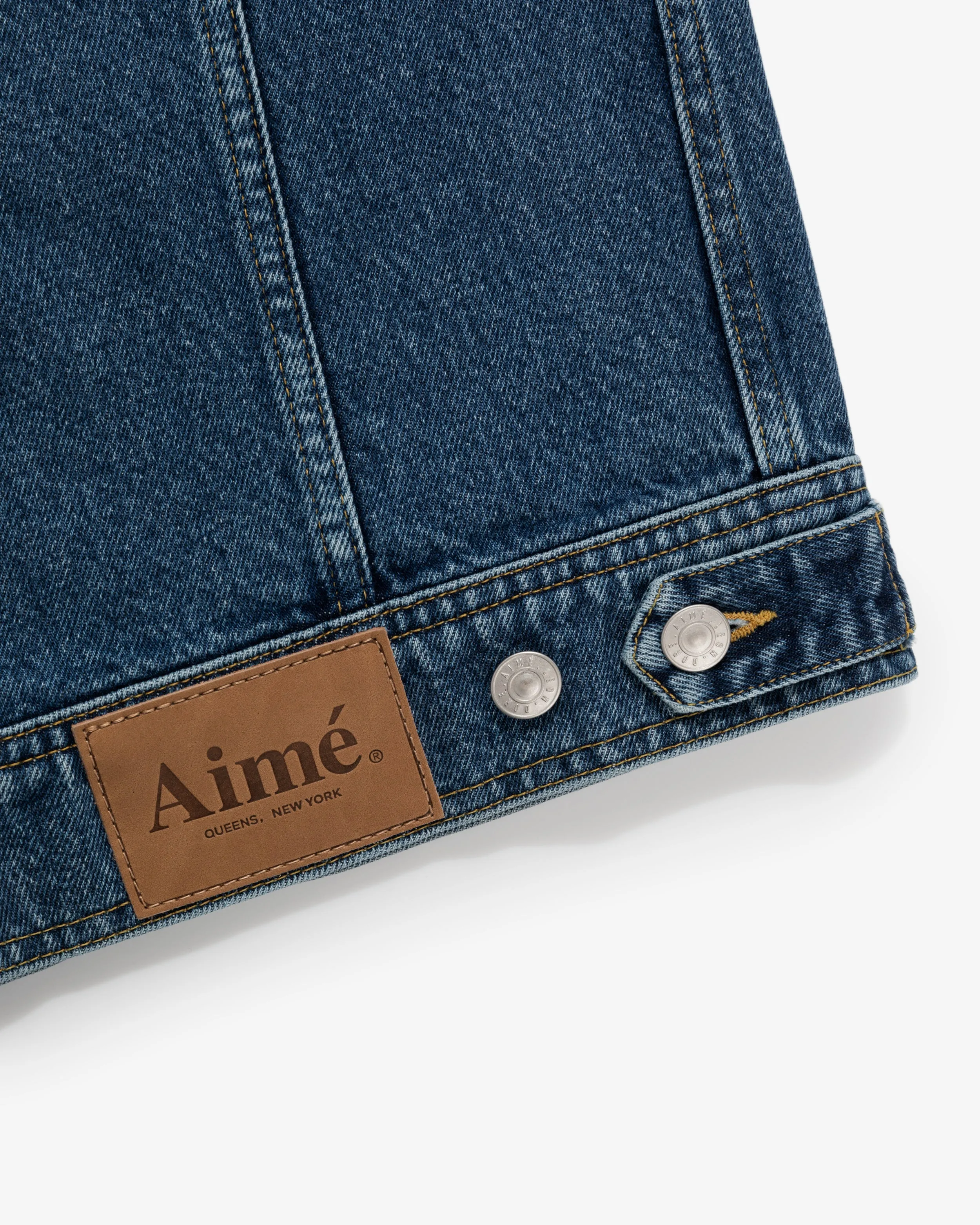 Denim Trucker Jacket sold by Aime Leon Dore product image thumbnail 5
