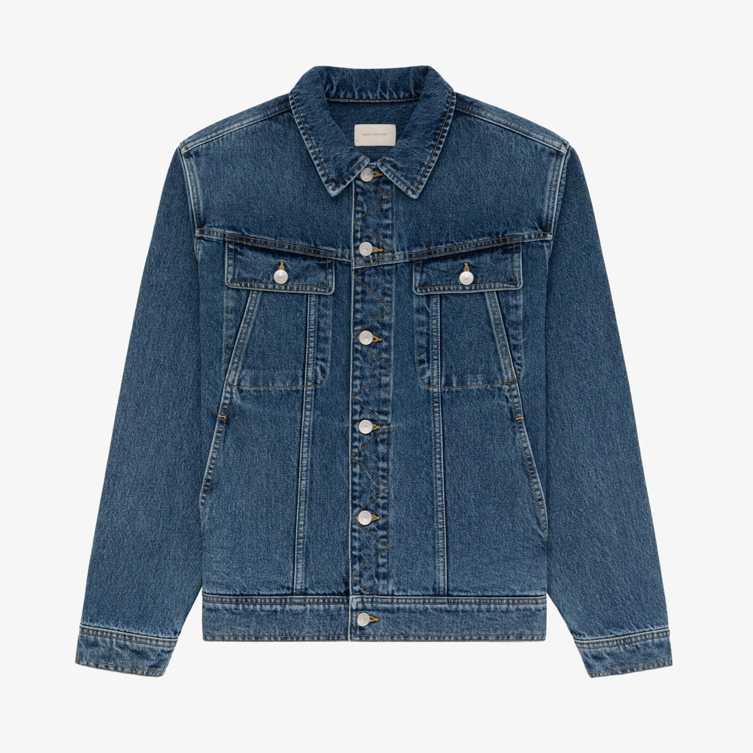 Denim Trucker Jacket sold by Aime Leon Dore