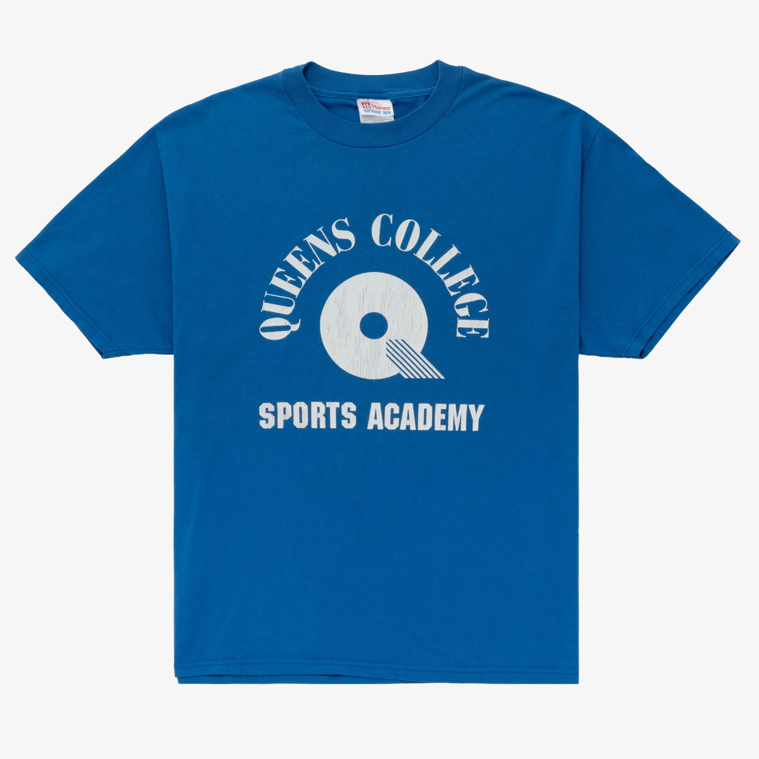 Vintage Queens College Sports Academy Tee sold by Aime Leon Dore