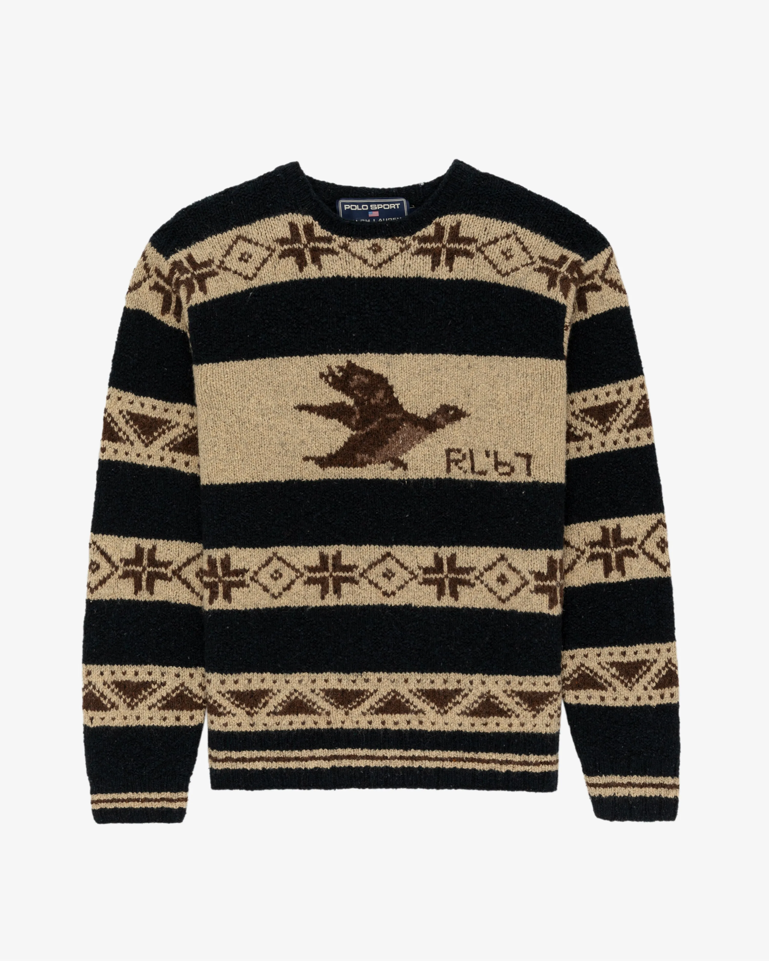 Vintage Polo Sport Mallard Knit Sweater sold by Aime Leon Dore product image thumbnail 2