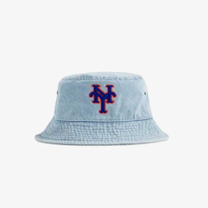 Vintage New York Mets Denim Bucket Hat sold by Aime Leon Dore
