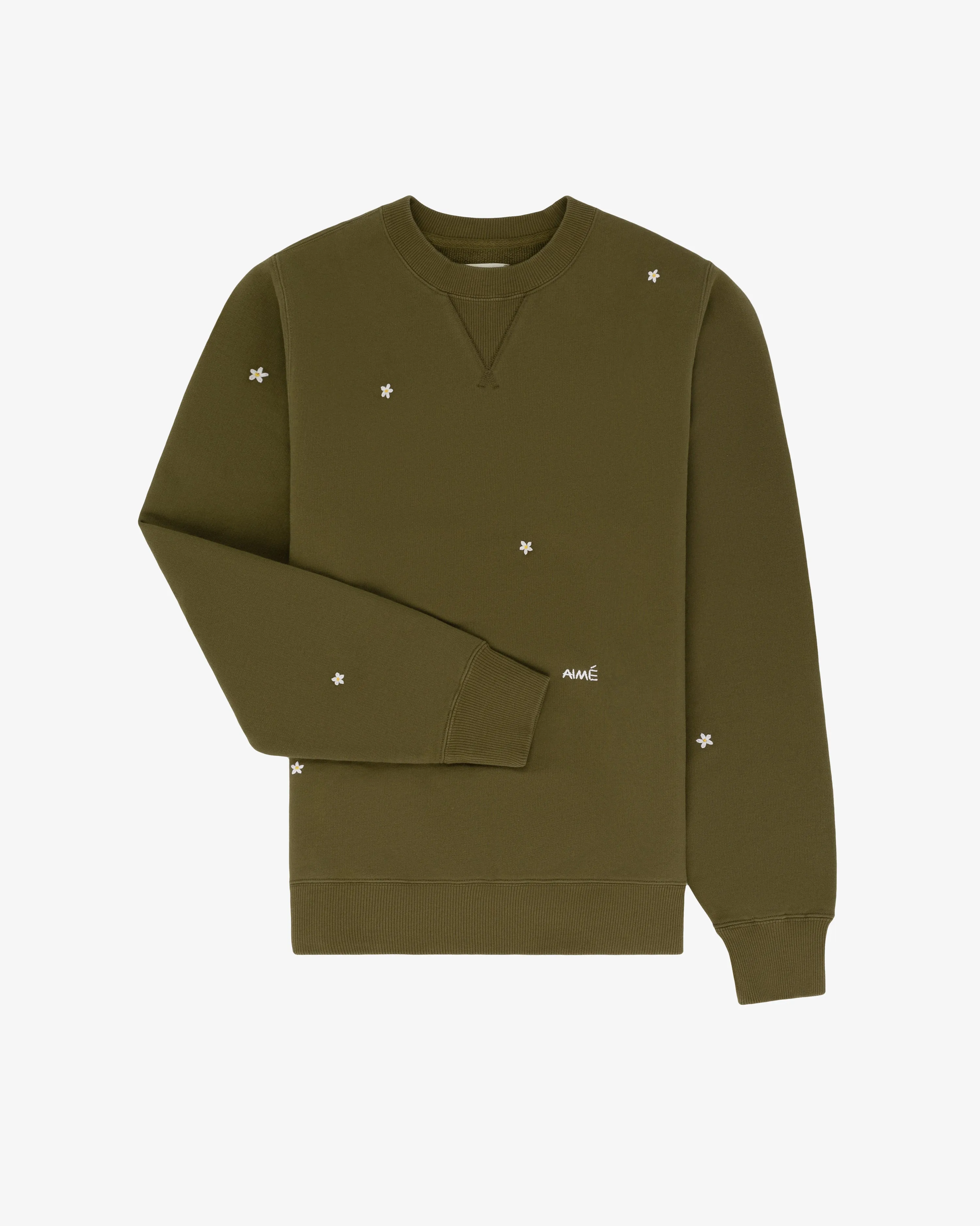 Floral Embroidered Crewneck Sweatshirt sold by Aime Leon Dore product image thumbnail 2