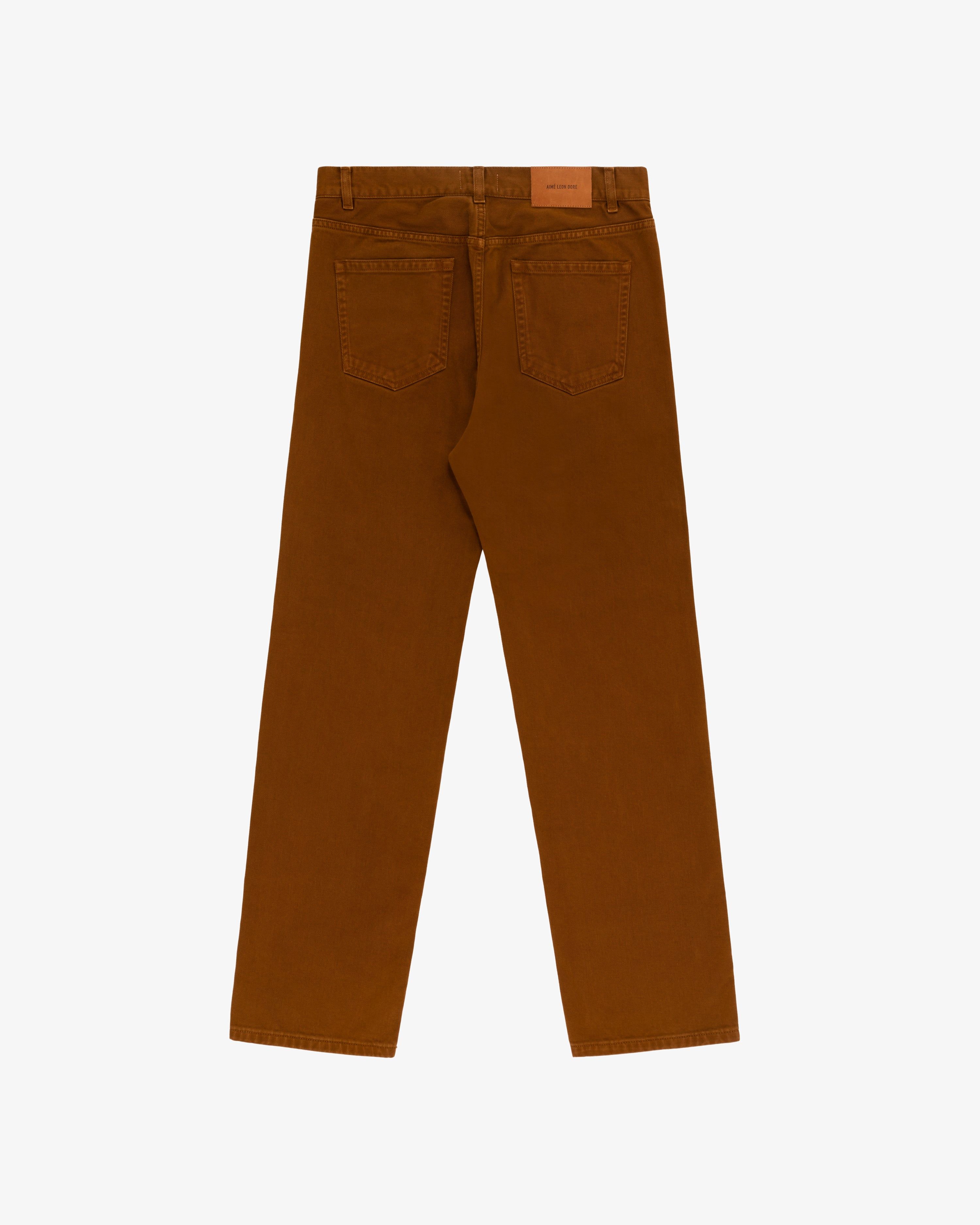 Garment Dyed Straight Fit Denim sold by Aime Leon Dore product image thumbnail 3