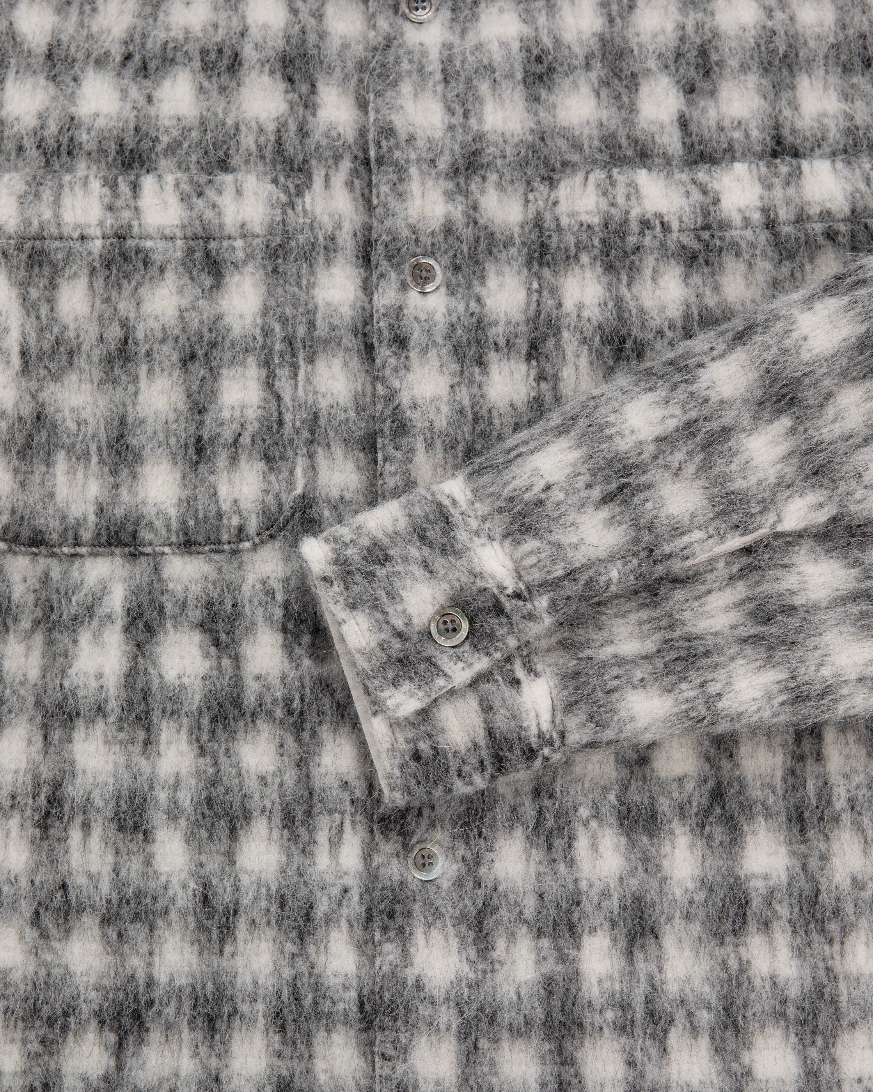 Alpaca Blend Overshirt sold by Aime Leon Dore product image thumbnail 5