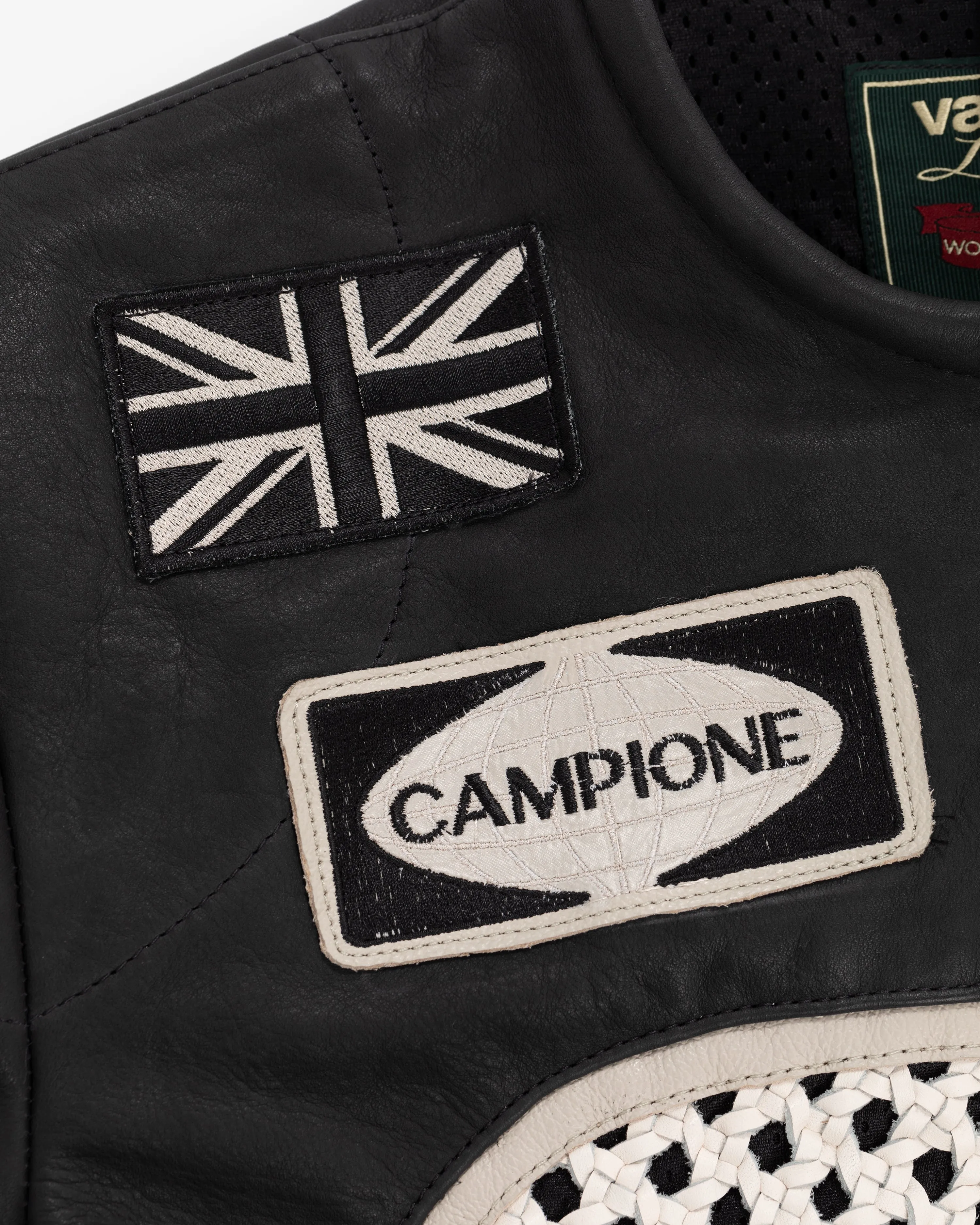 ALD / Vanson Raffia Leather Jacket sold by Aime Leon Dore product image thumbnail 4