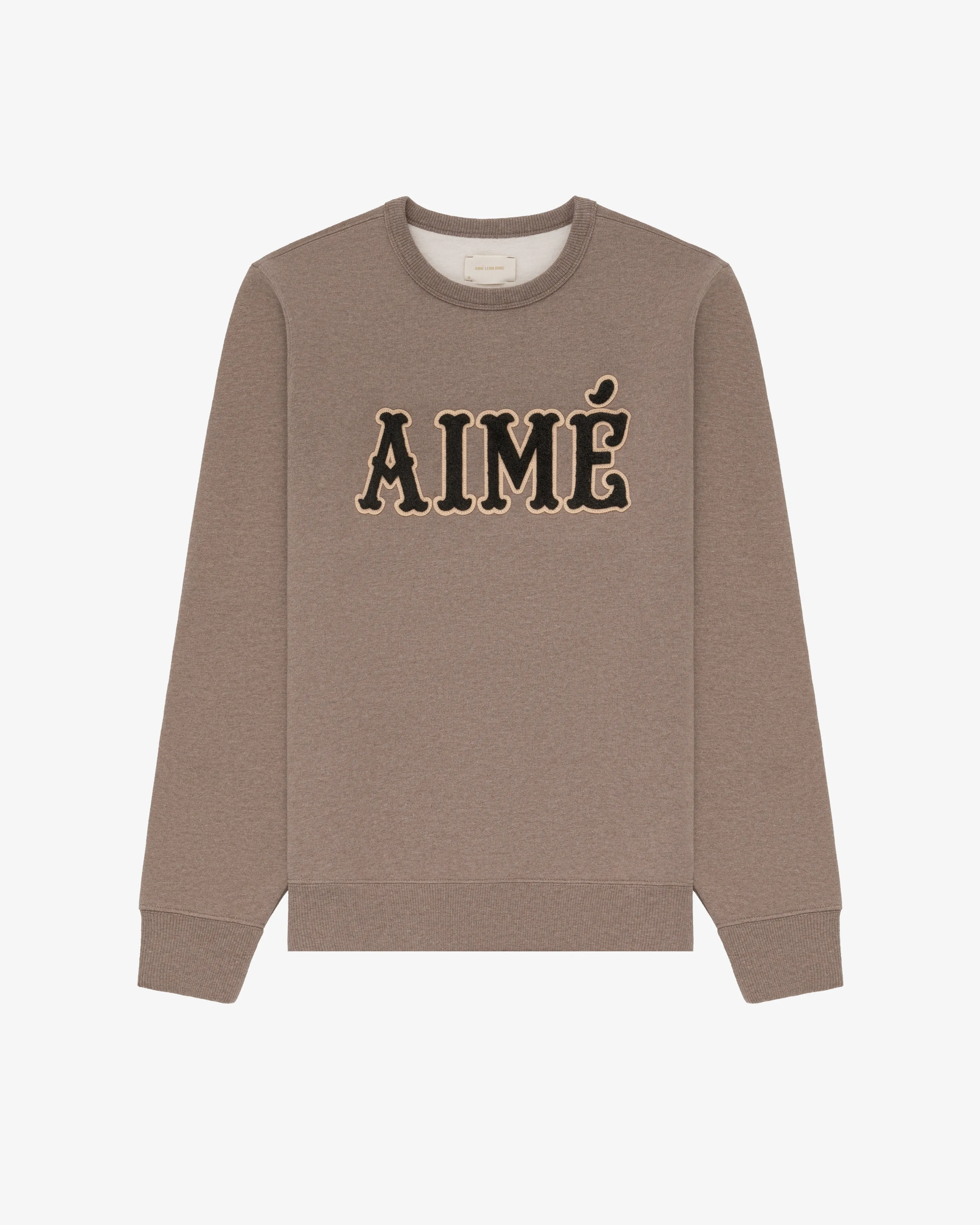 Aimé Appliqué Crewneck Sweatshirt sold by Aime Leon Dore product image thumbnail 2