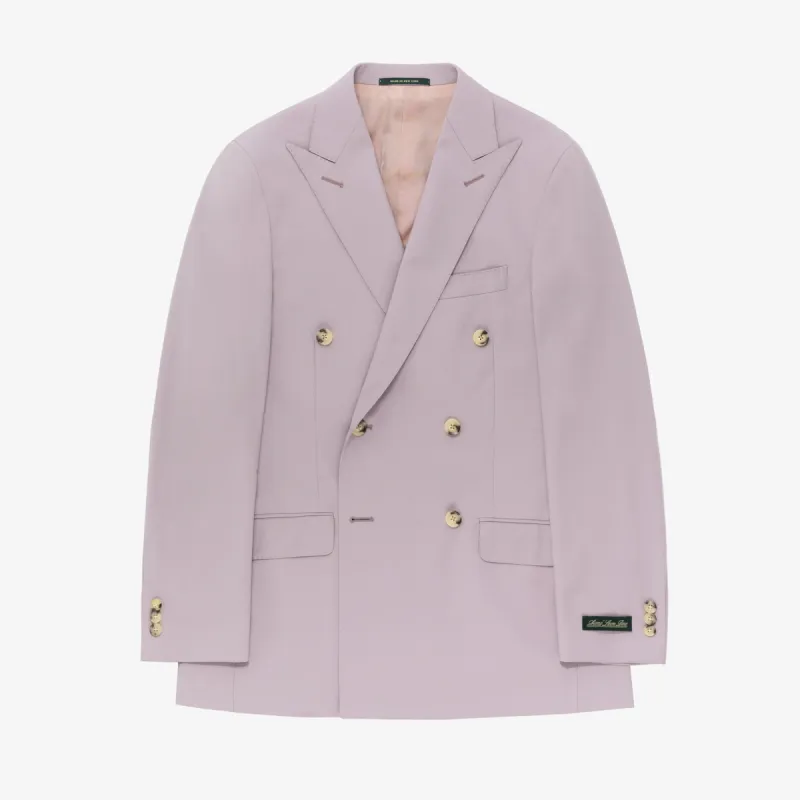 Double Breasted Tropical Wool Suit Jacket made by Aime Leon Dore