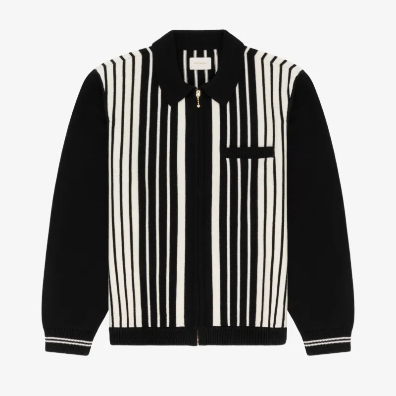 Striped Polo Cardigan sold by Aime Leon Dore
