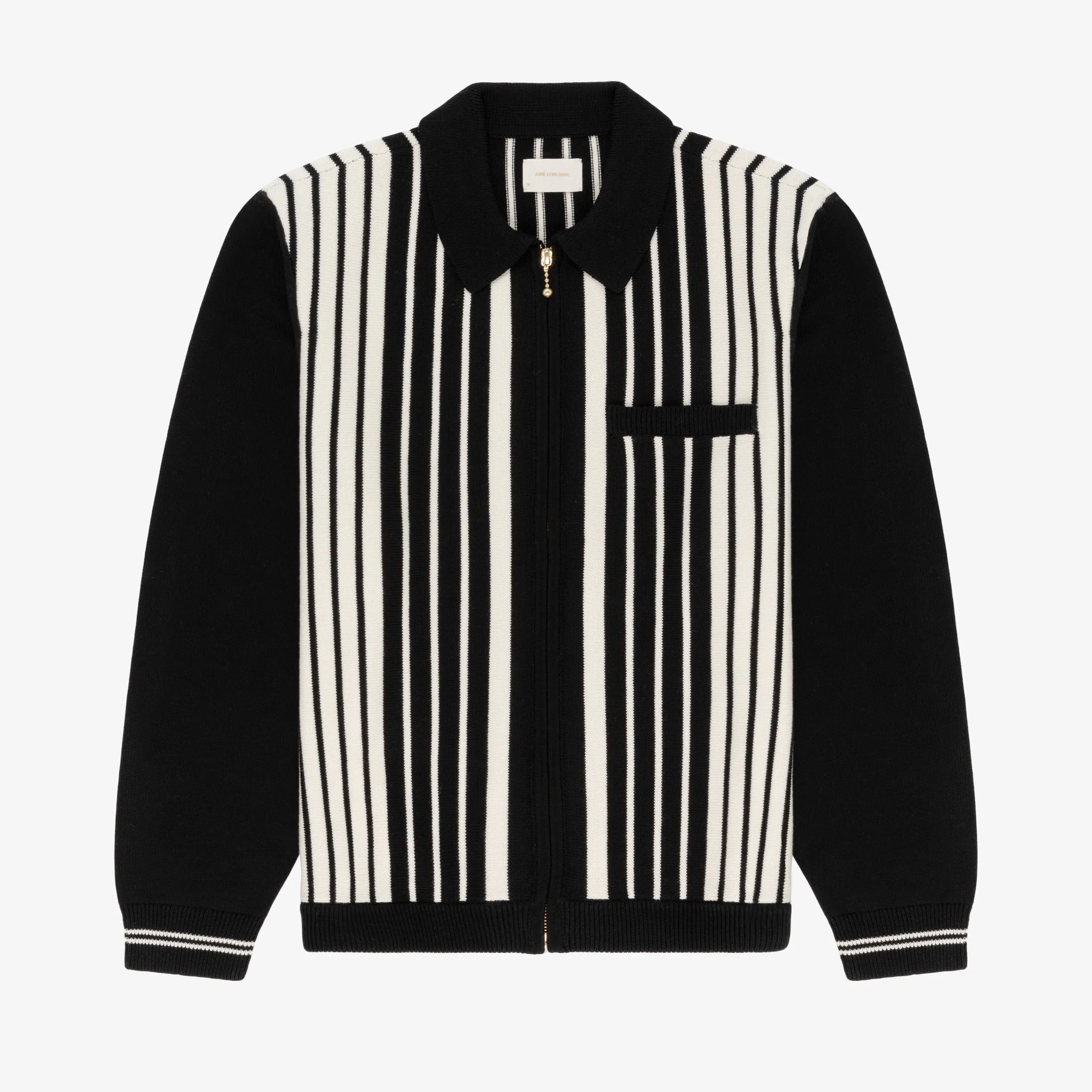 Striped Polo Cardigan sold by Aime Leon Dore