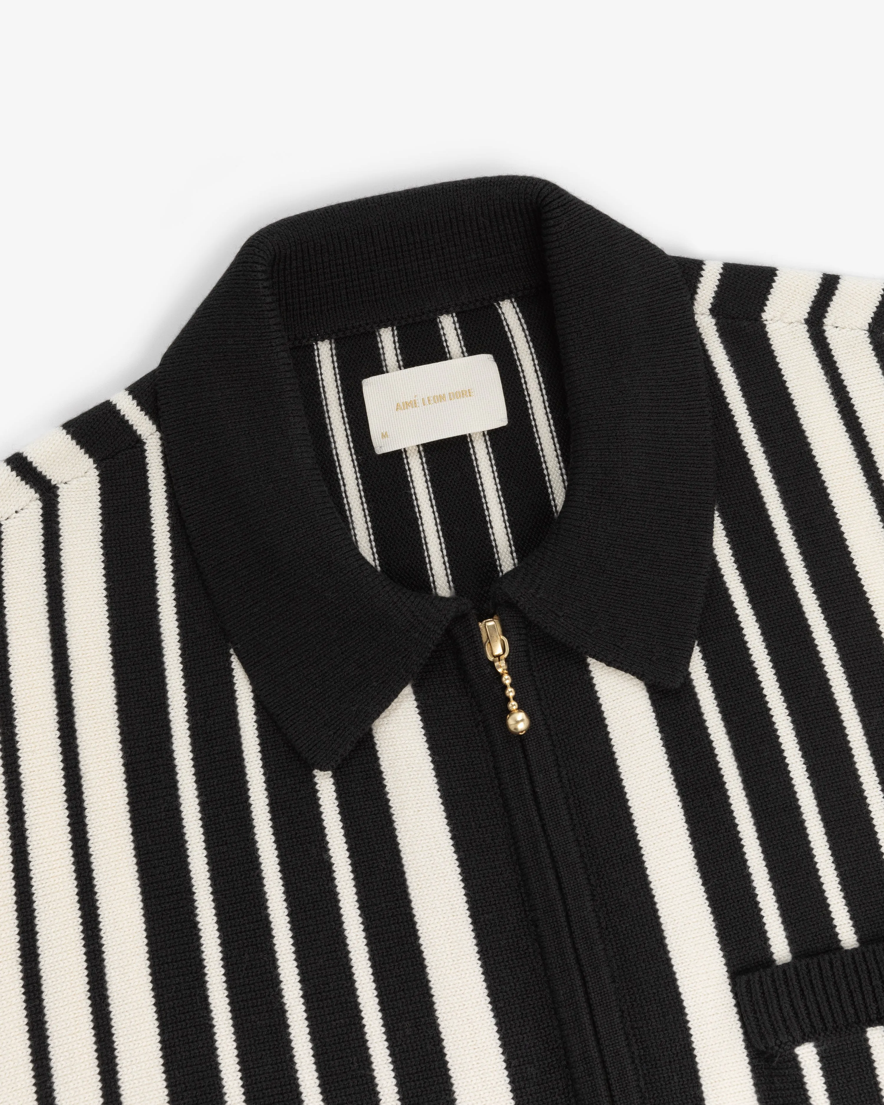 Striped Polo Cardigan sold by Aime Leon Dore product image thumbnail 4