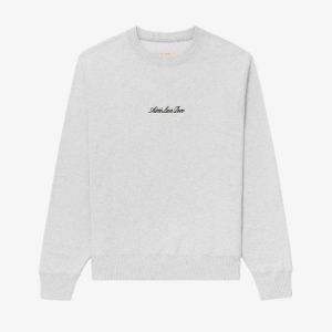 Embroidered Logo Crewneck Sweatshirt sold by Aime Leon Dore