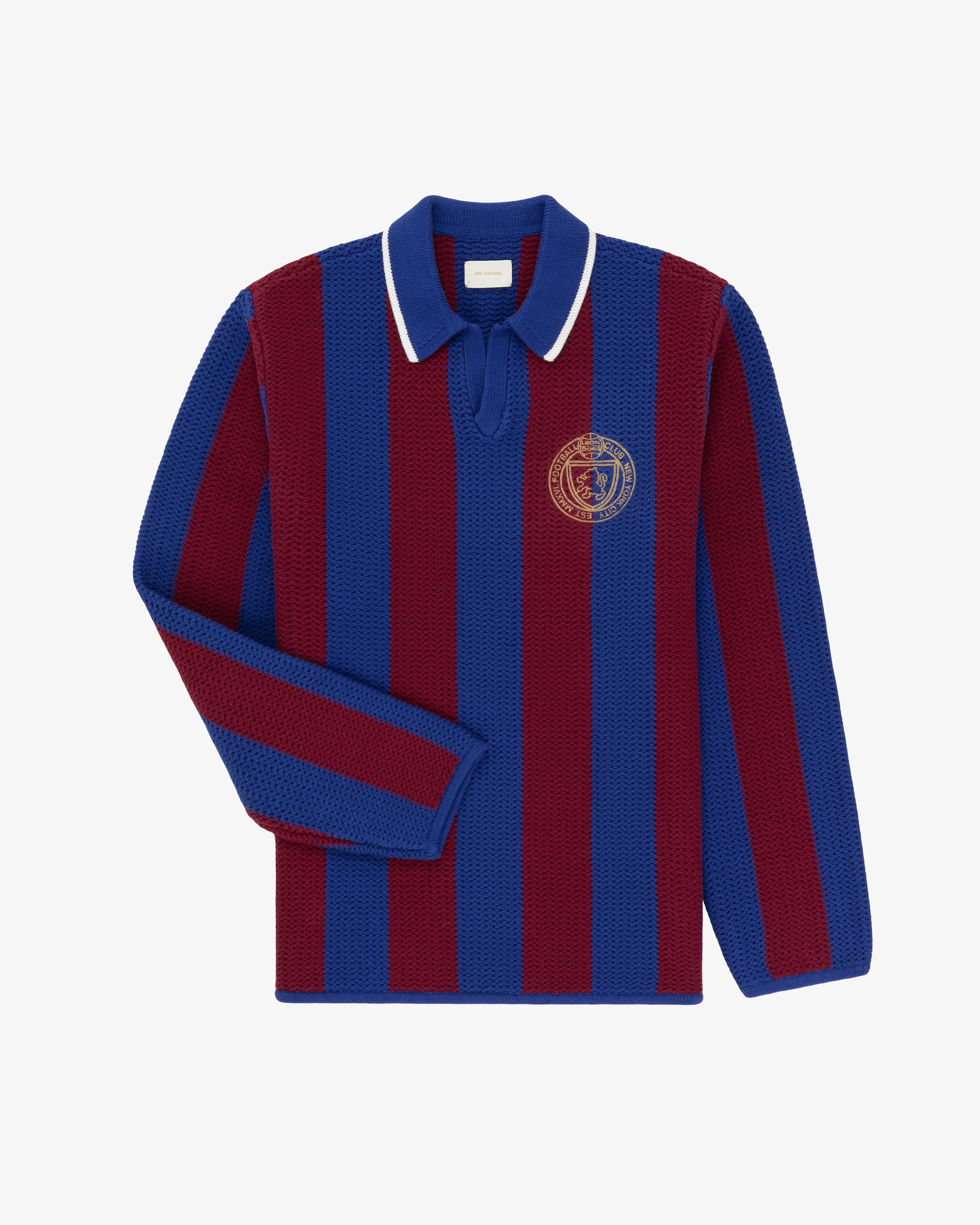 Long-Sleeve Knit Soccer Jersey sold by Aime Leon Dore product image thumbnail 2
