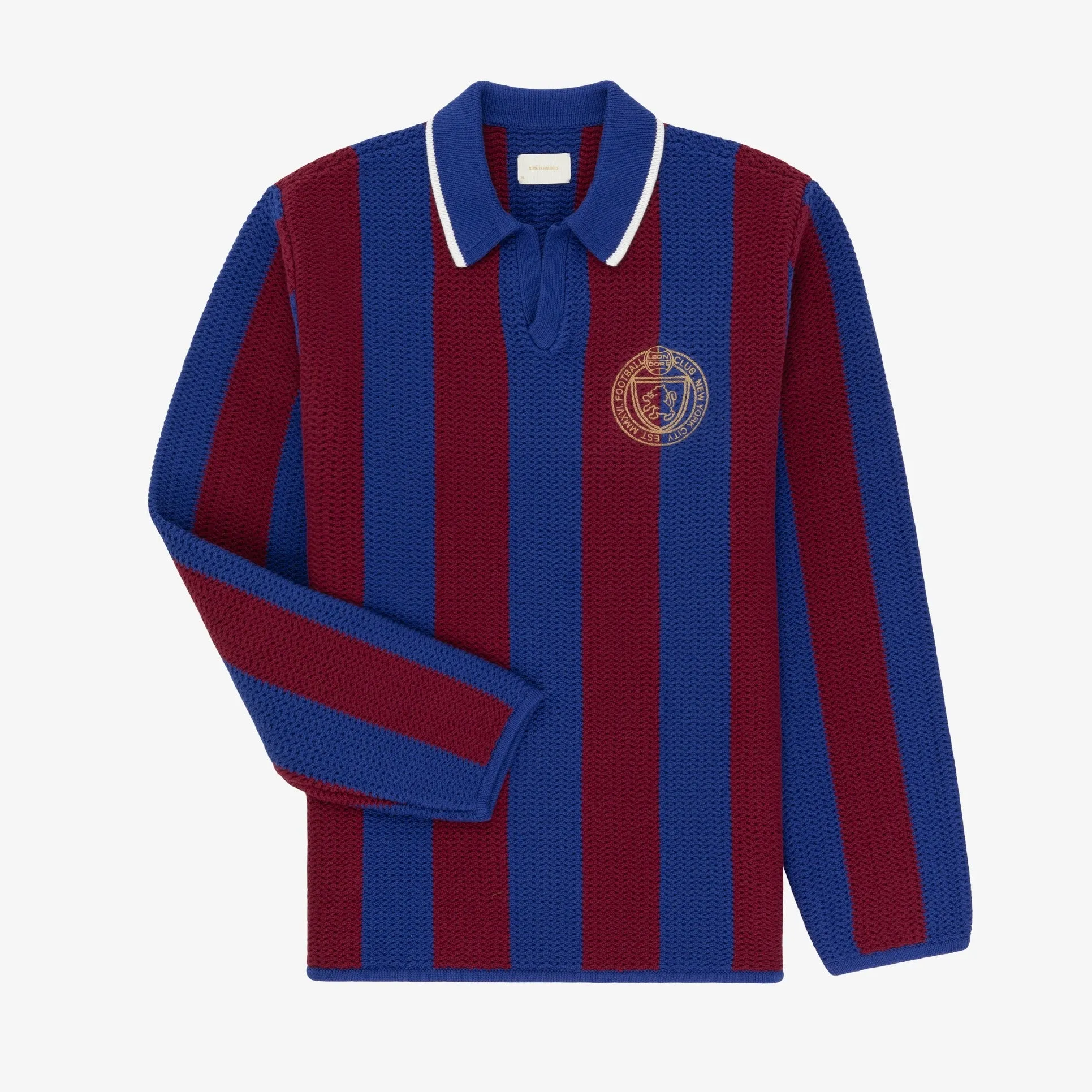 Long-Sleeve Knit Soccer Jersey sold by Aime Leon Dore