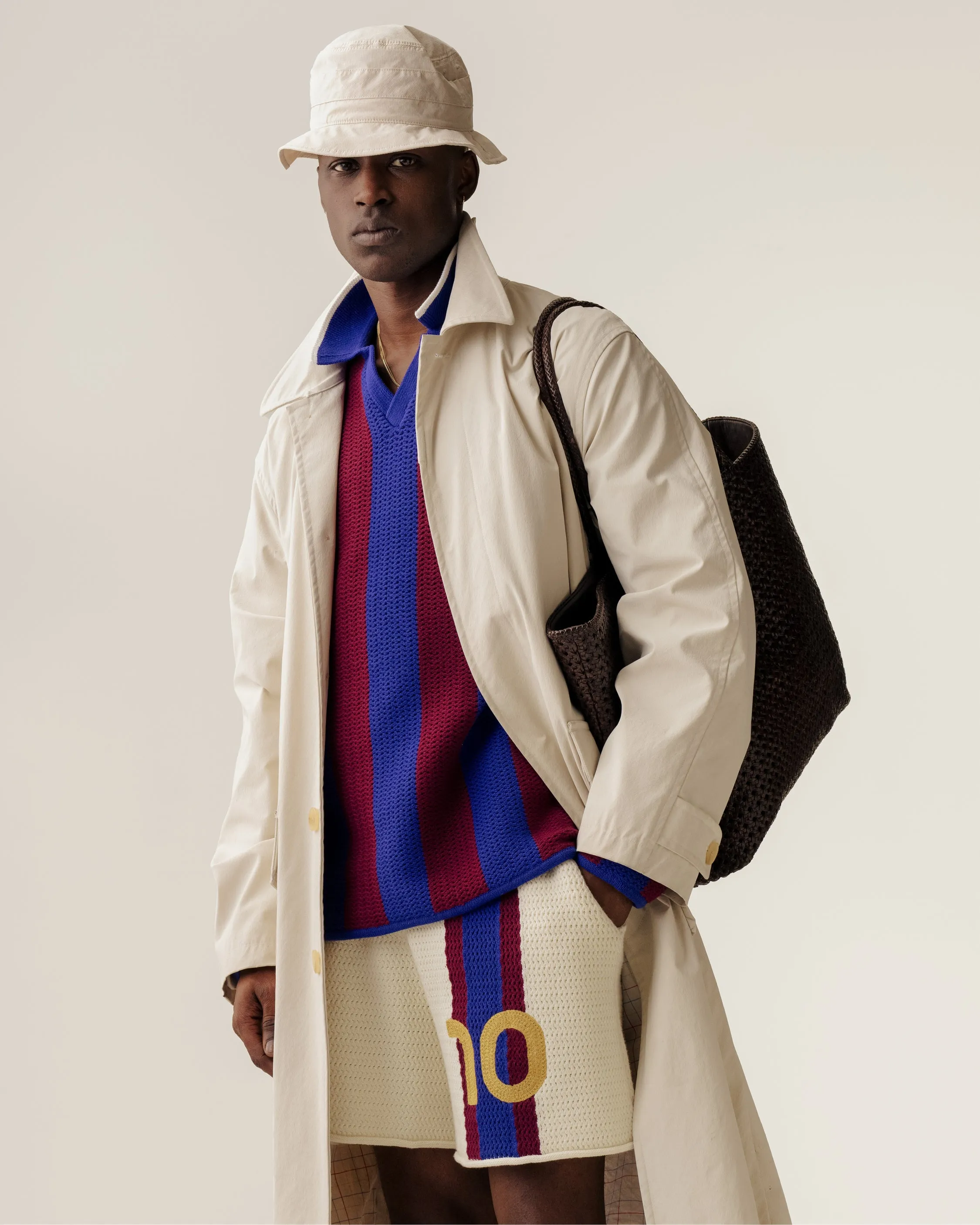 Long-Sleeve Knit Soccer Jersey sold by Aime Leon Dore product image thumbnail 3