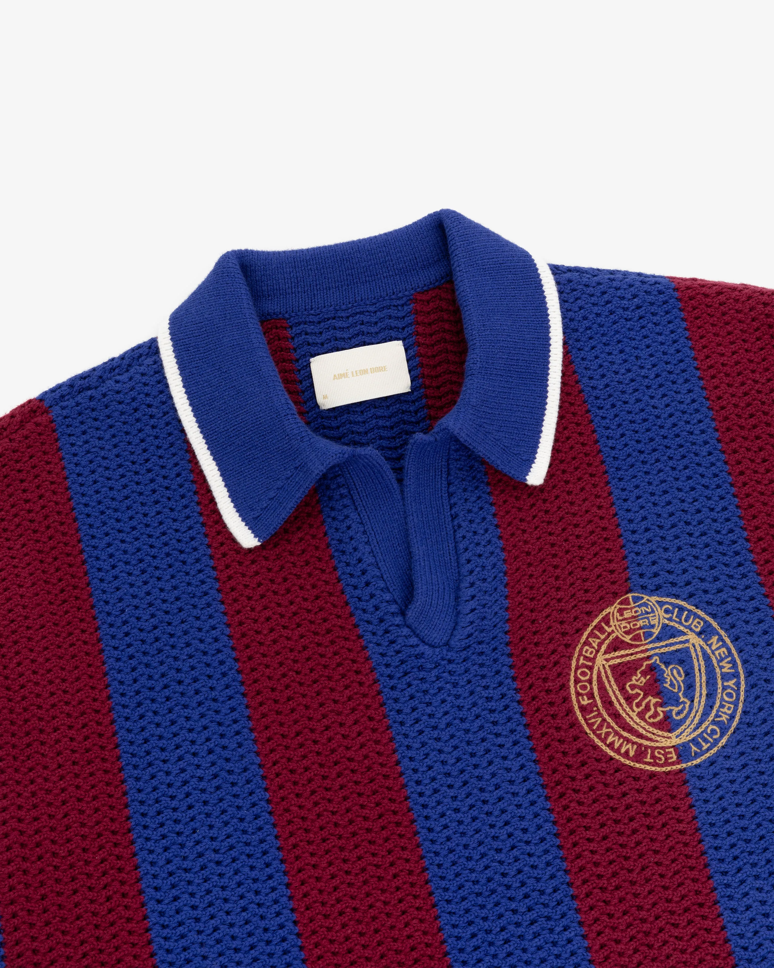 Long-Sleeve Knit Soccer Jersey sold by Aime Leon Dore product image thumbnail 4