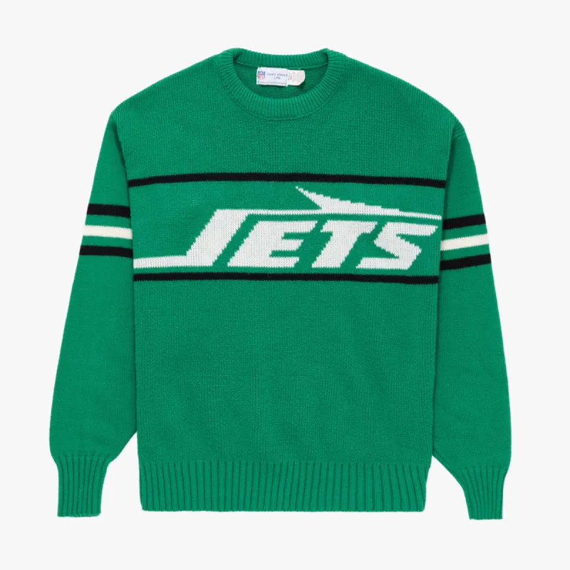 Vintage New York Jets Knit Sweater made by Aime Leon Dore
