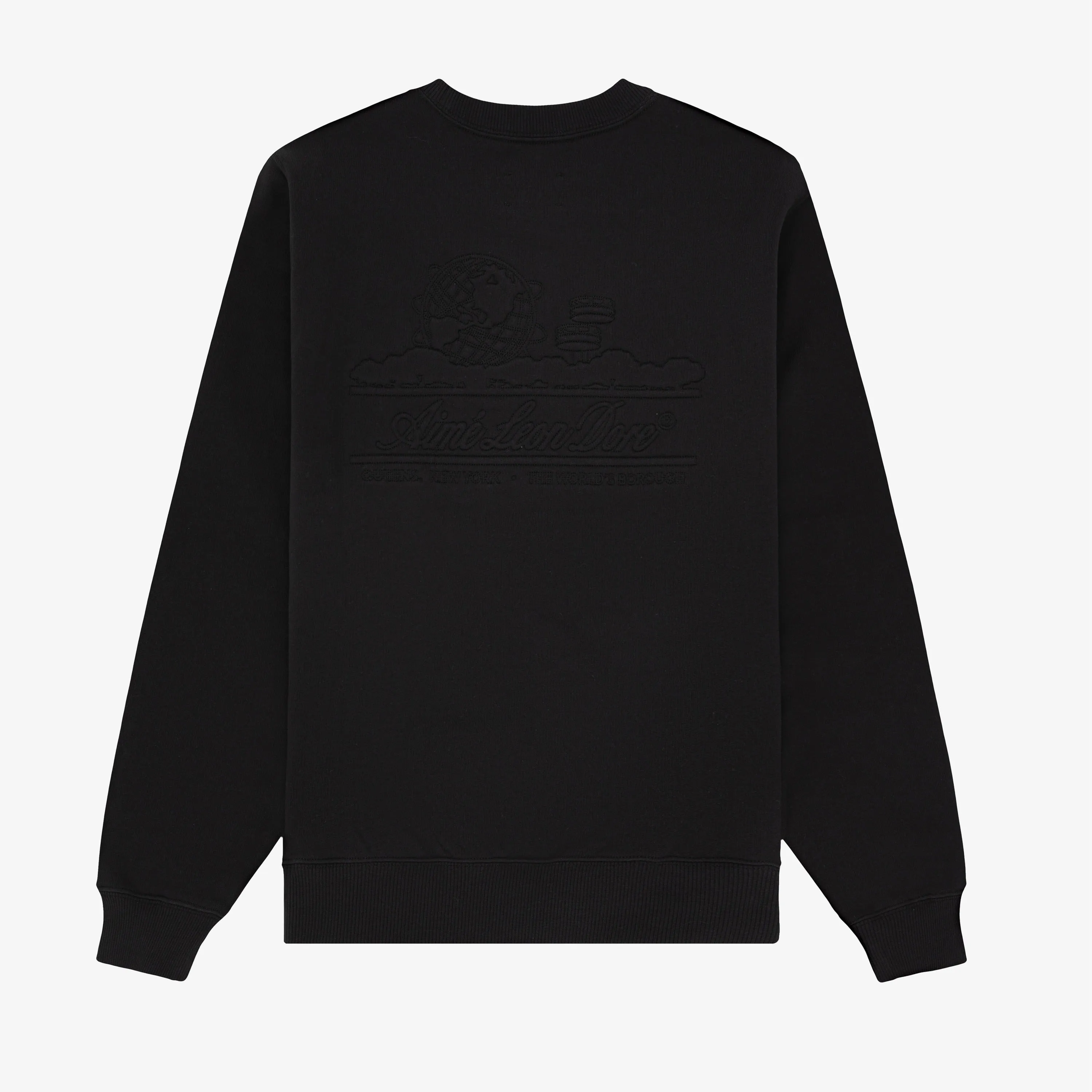 Embossed Unisphere Crewneck Sweatshirt sold by Aime Leon Dore
