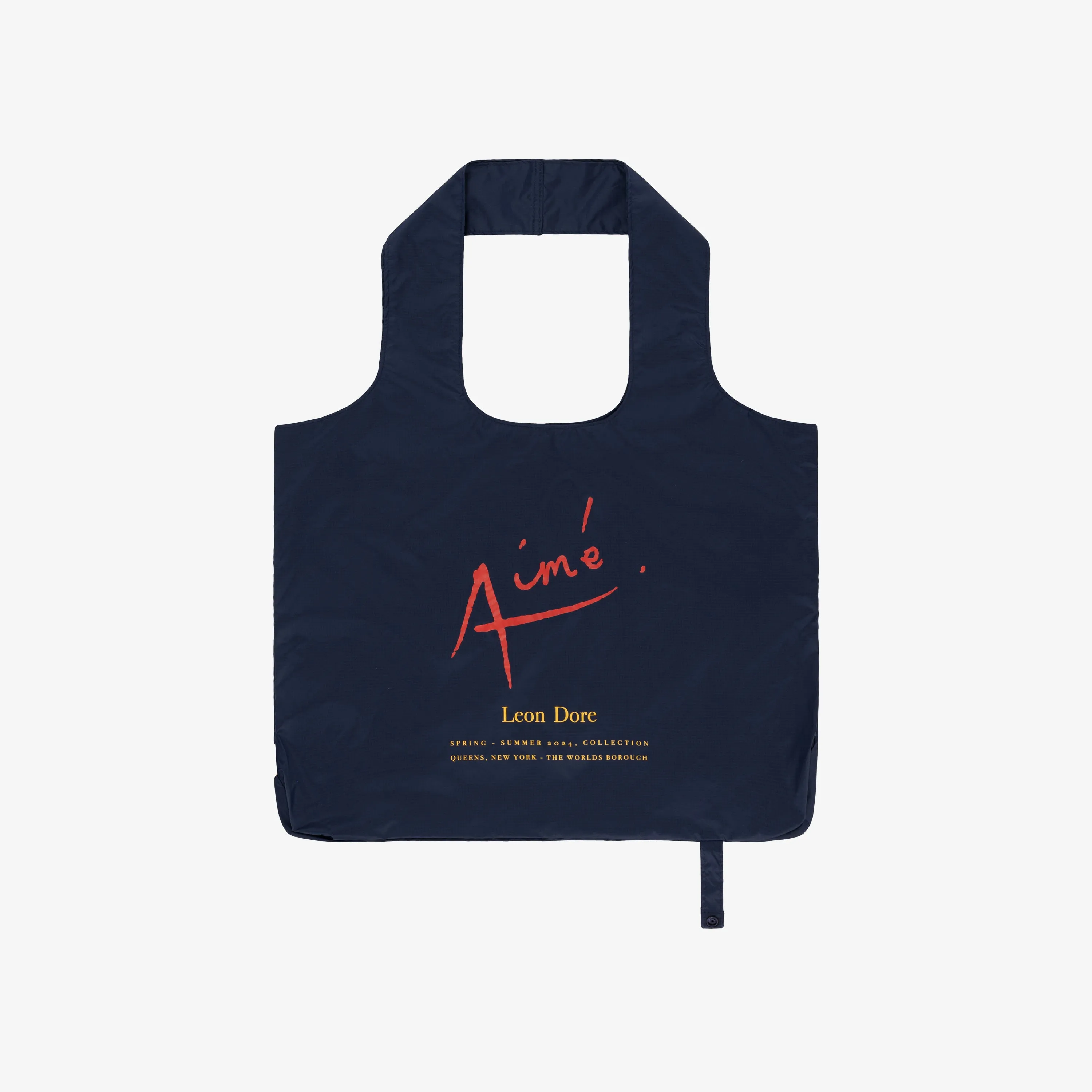 Packable Logo Tote sold by Aime Leon Dore